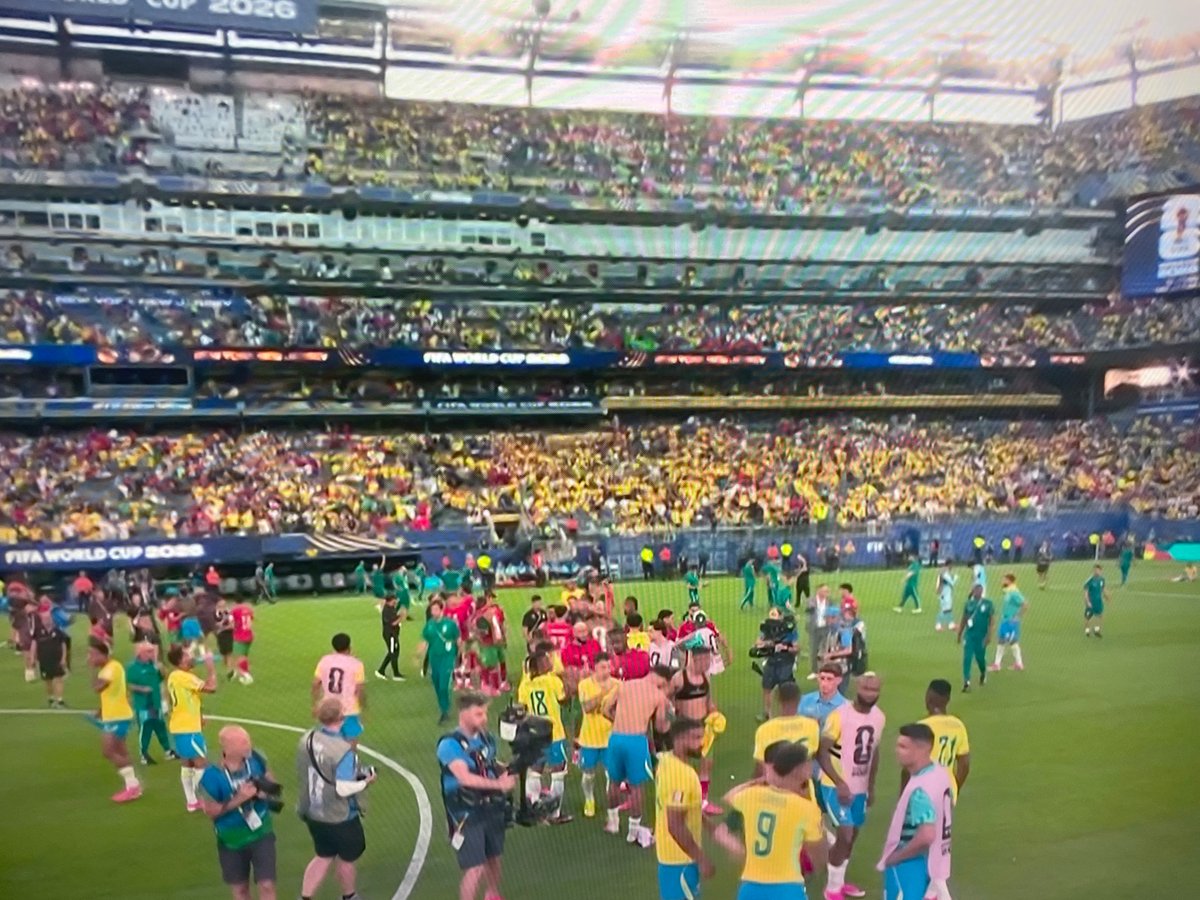 Brazil plays football match in Tbilisi during 2026 World Cup