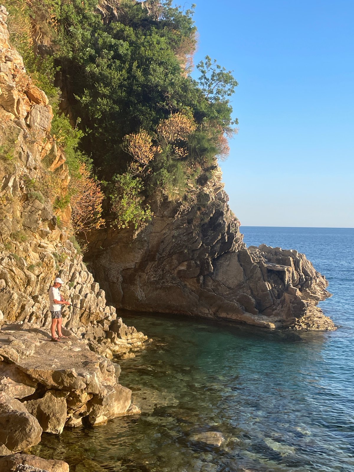 Typical Beach Day Documented in Boreti, Montenegro Tuesday Afternoon