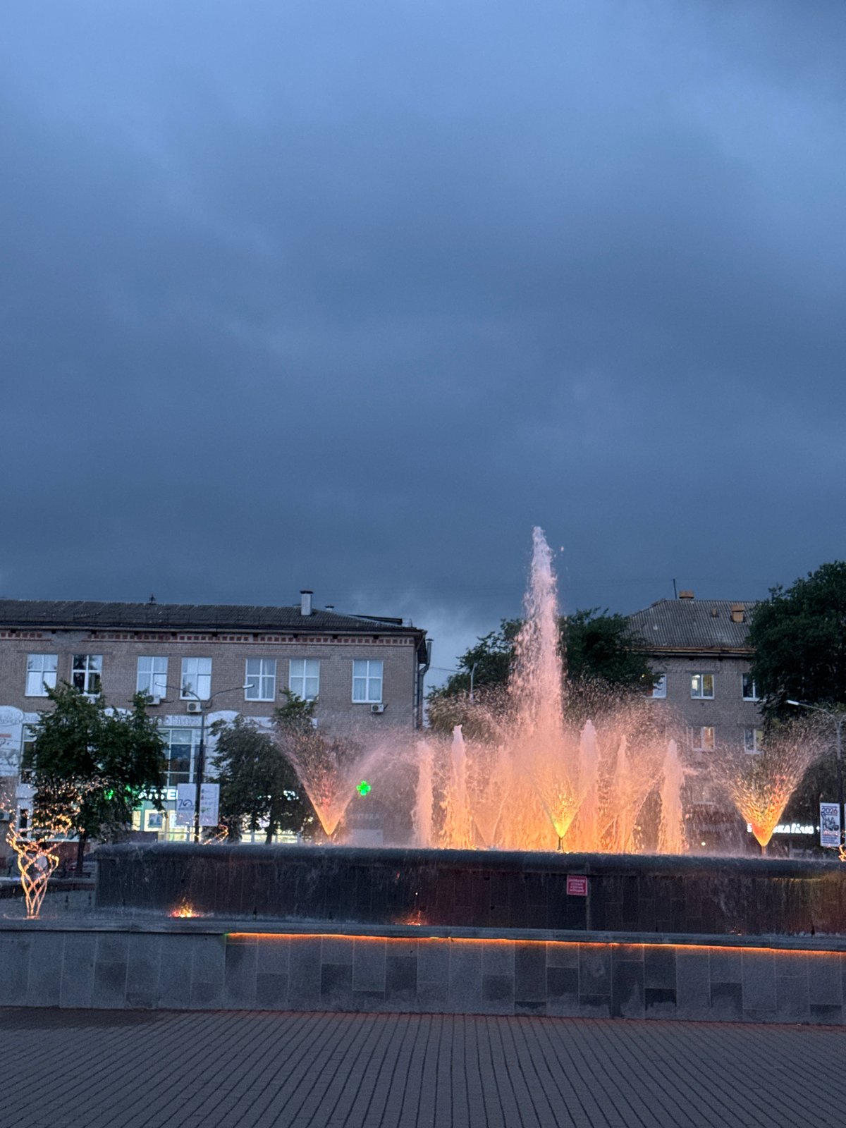 Pets, packed bags, and a fountain in Chaikovsky