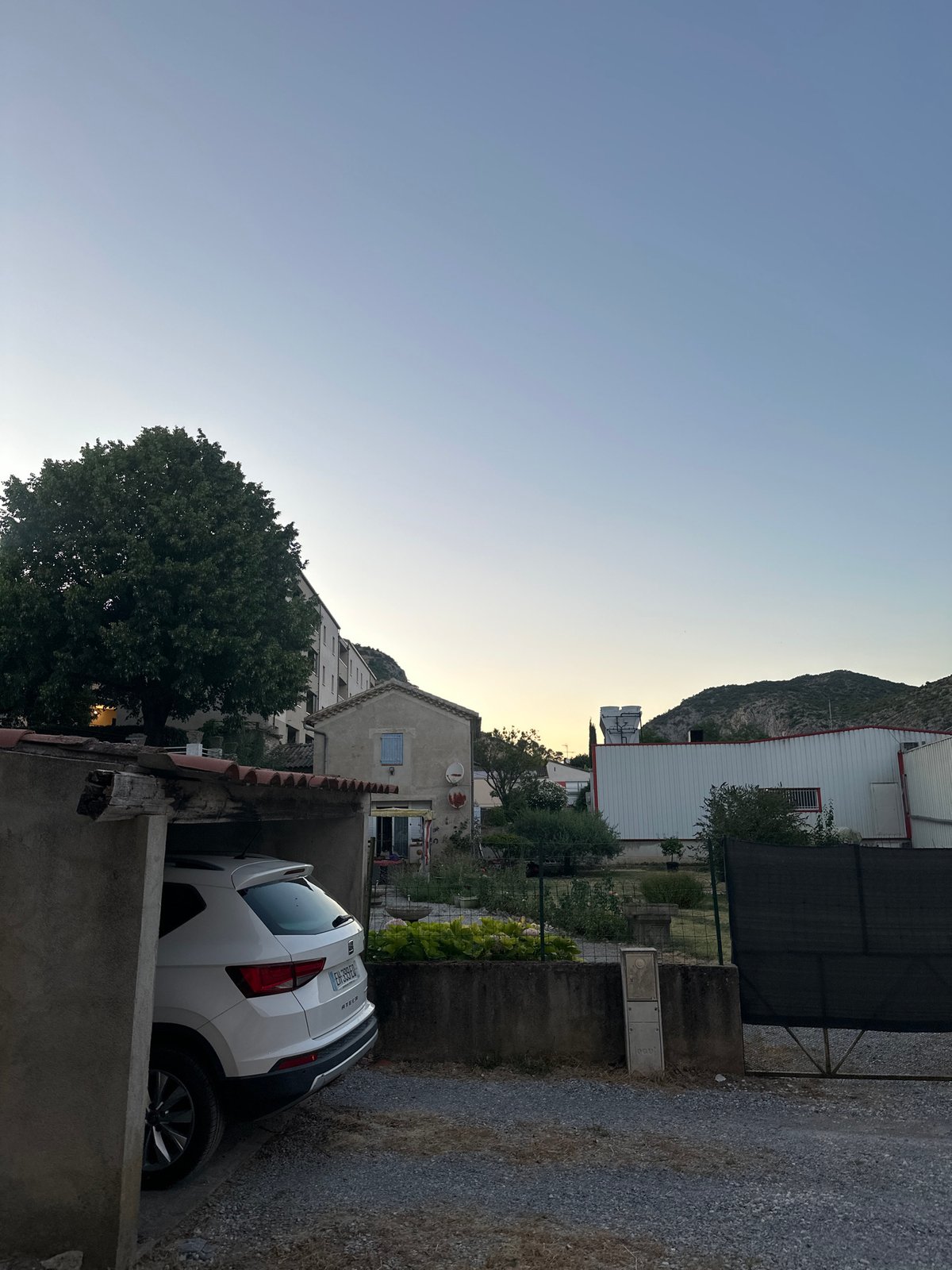 Evening wander through the streets of Anduze, France