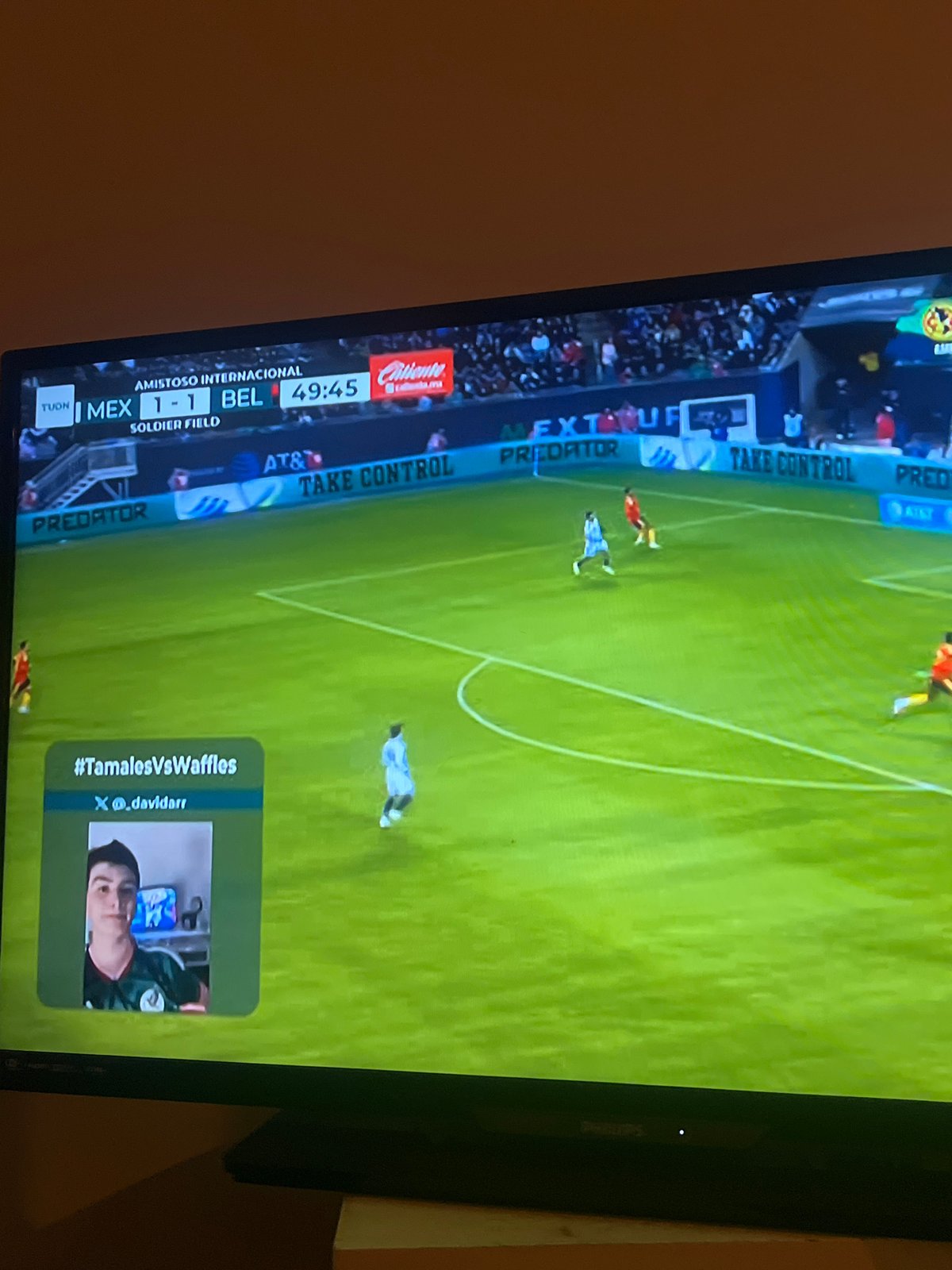 Mexico-Belgium Soccer Match Broadcast Shows 1-1 Tie