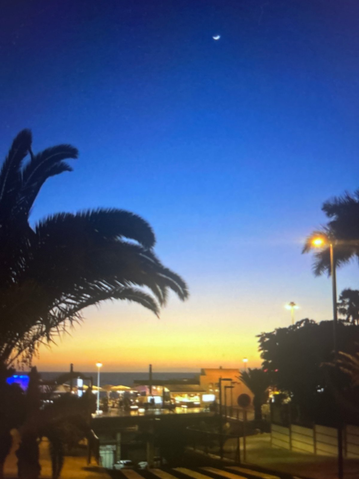 Coastal sunset documented across urban locations June 5th