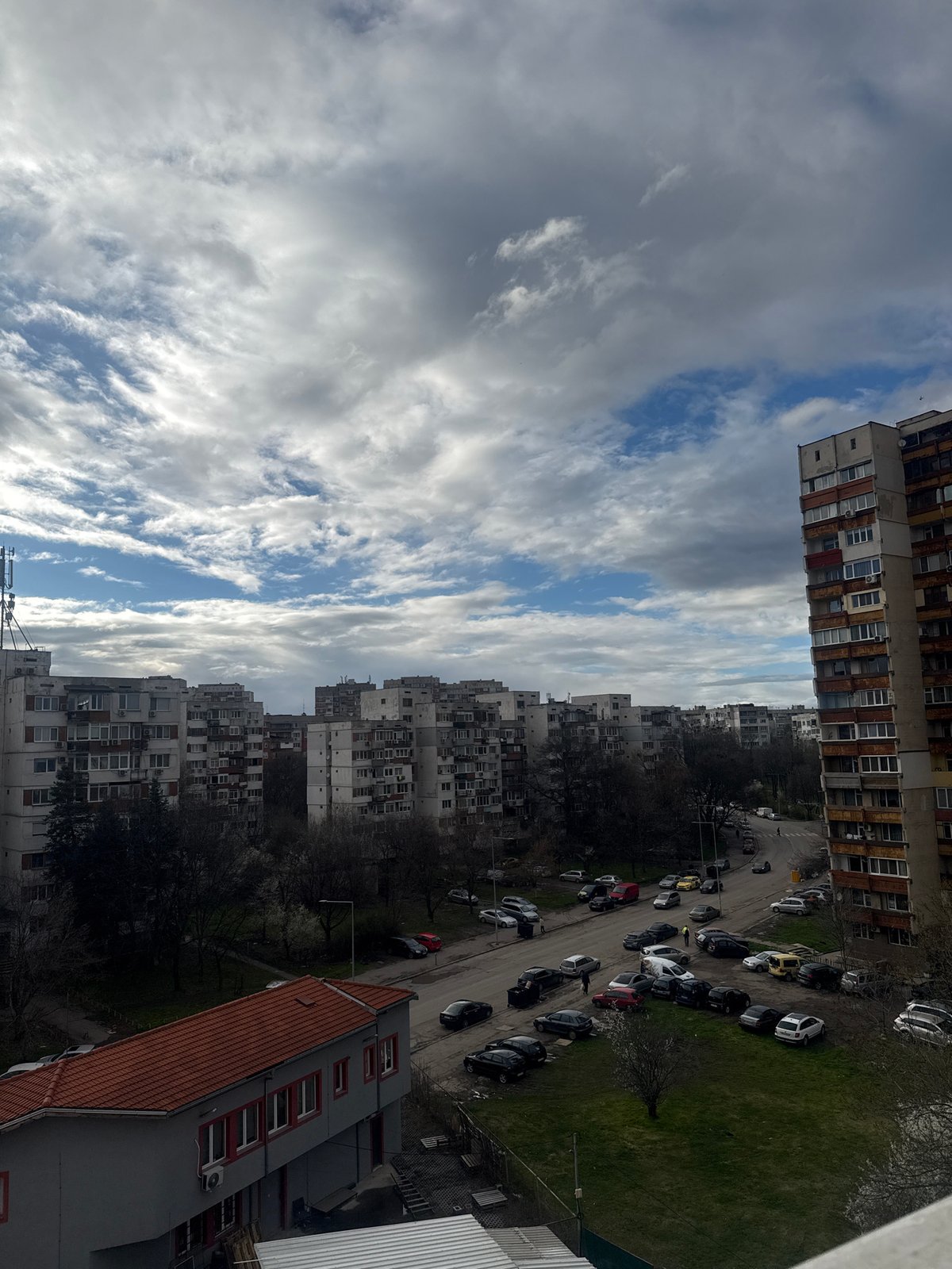 Sofia resident documents neighborhood views and indoor cat scene