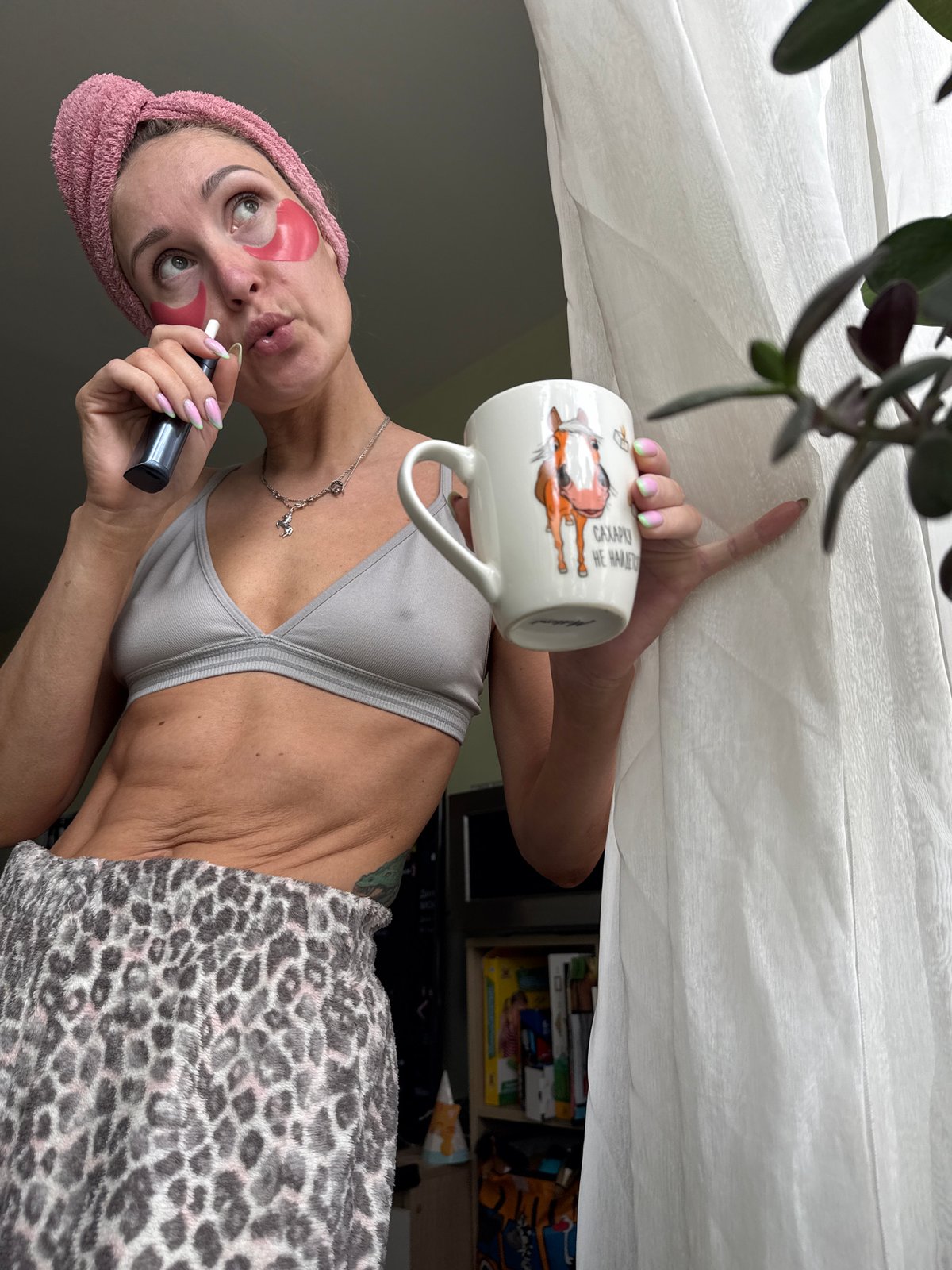 Morning domestic life documented in Chaikovsky household