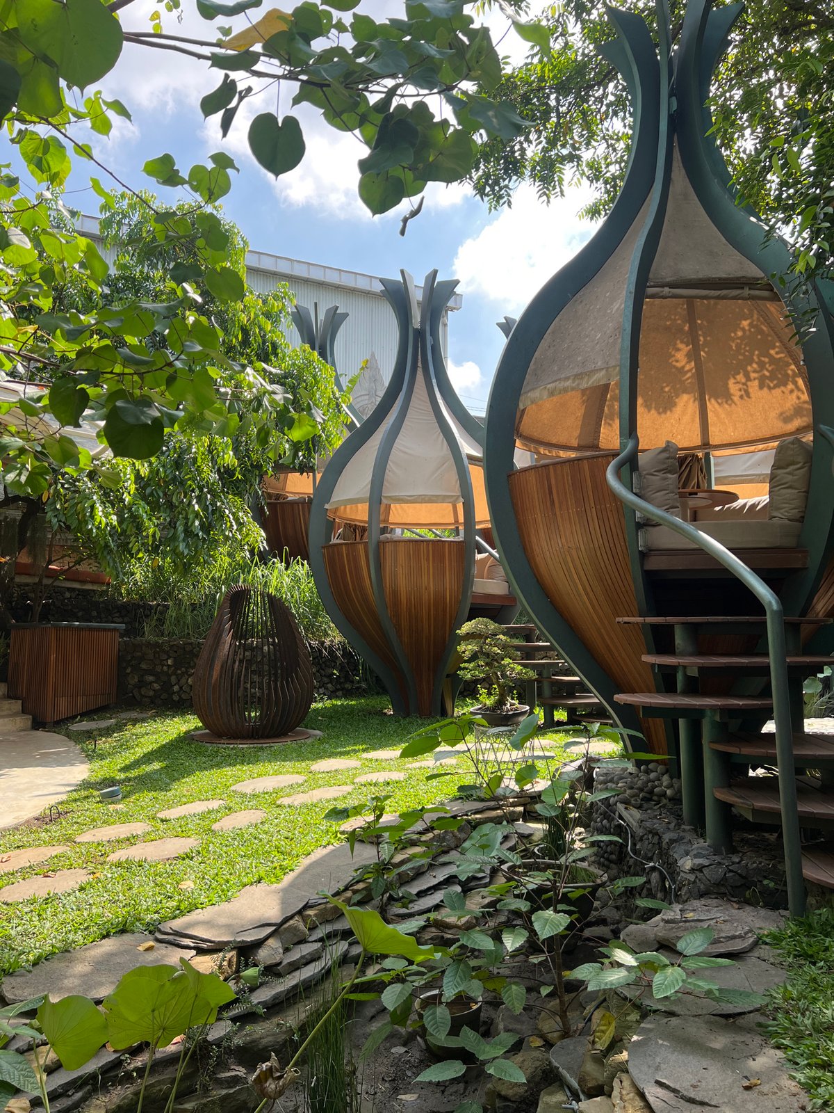Late night dining and resort exploration in North Kuta