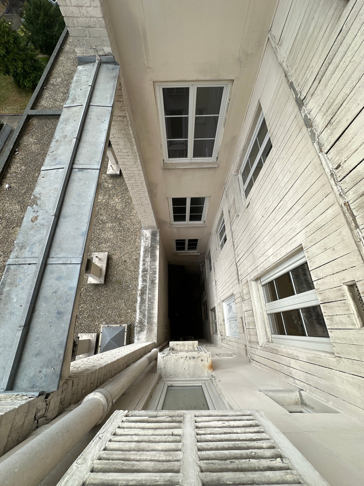 Brutalist Paris apartment buildings surveyed from every angle