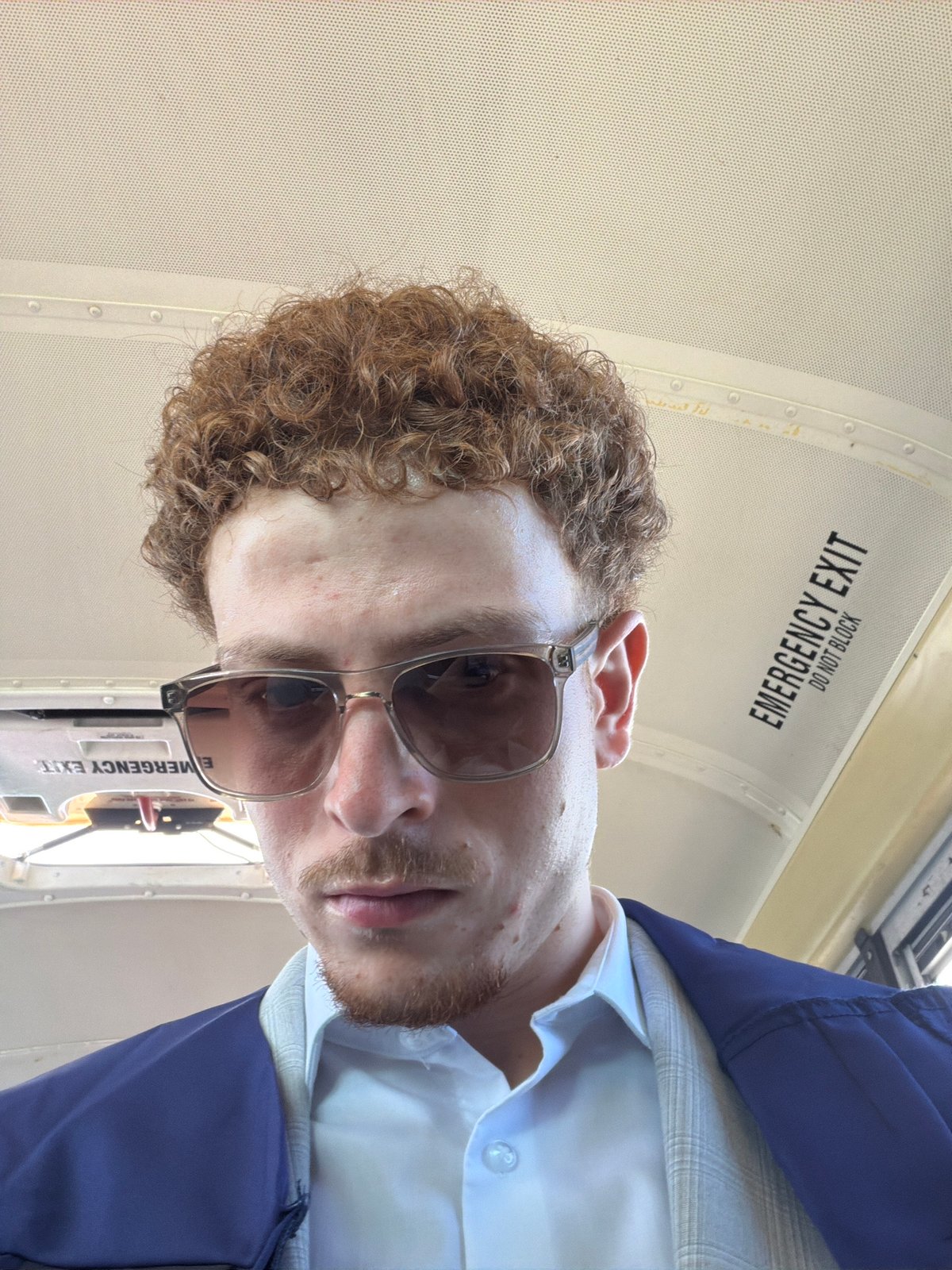 Well-dressed man spotted on NYC public transit