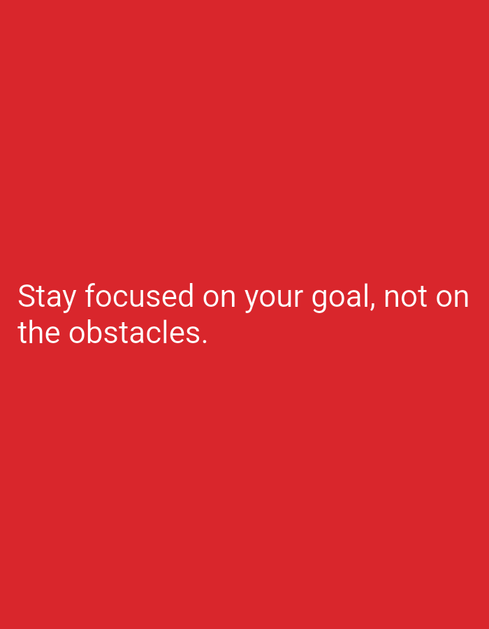Six solid-background motivational quote graphics in a row