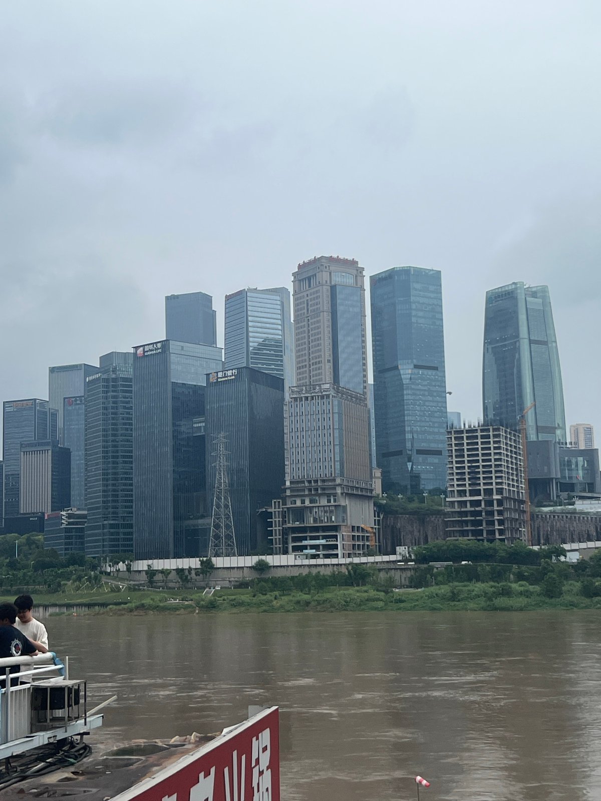 Chongqing's Yuzhong District where old architecture meets river skyline