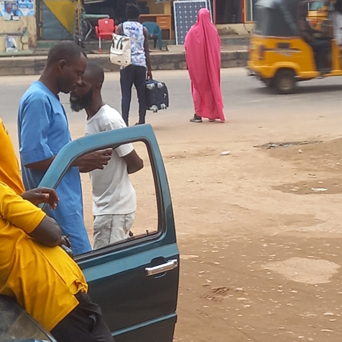 Everyday street life documented across two Nigerian towns