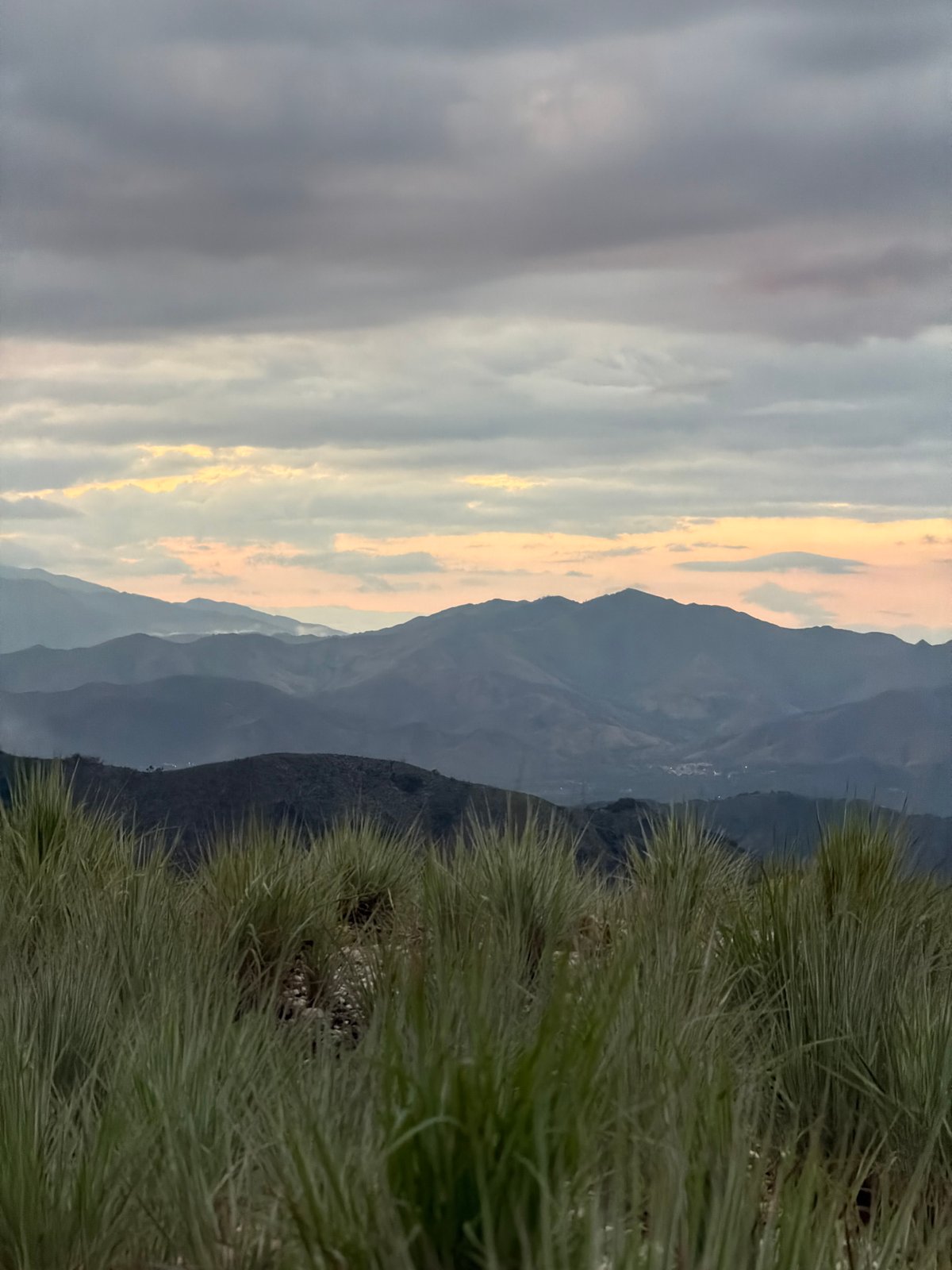 Mountain landscape documentation captured near El Cambur, Venezuela