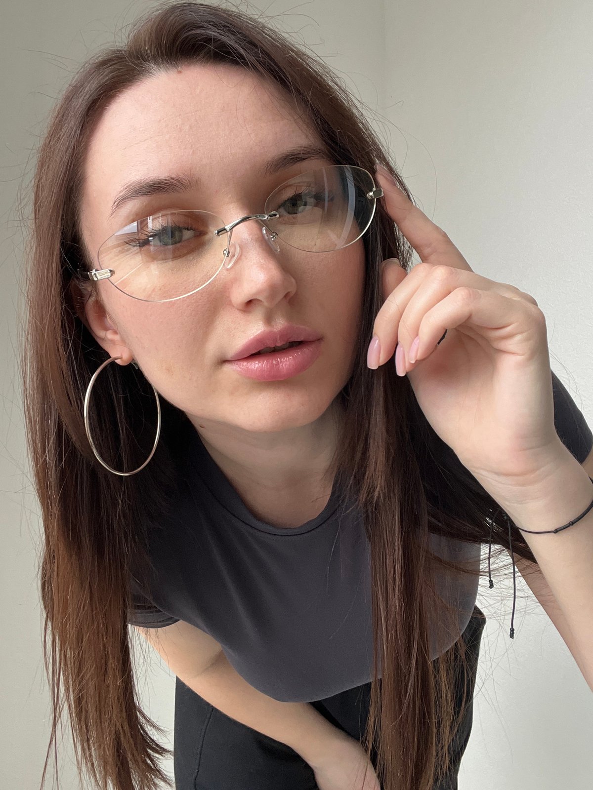 Woman's morning routine captured from apartment to park walk in Tyumen