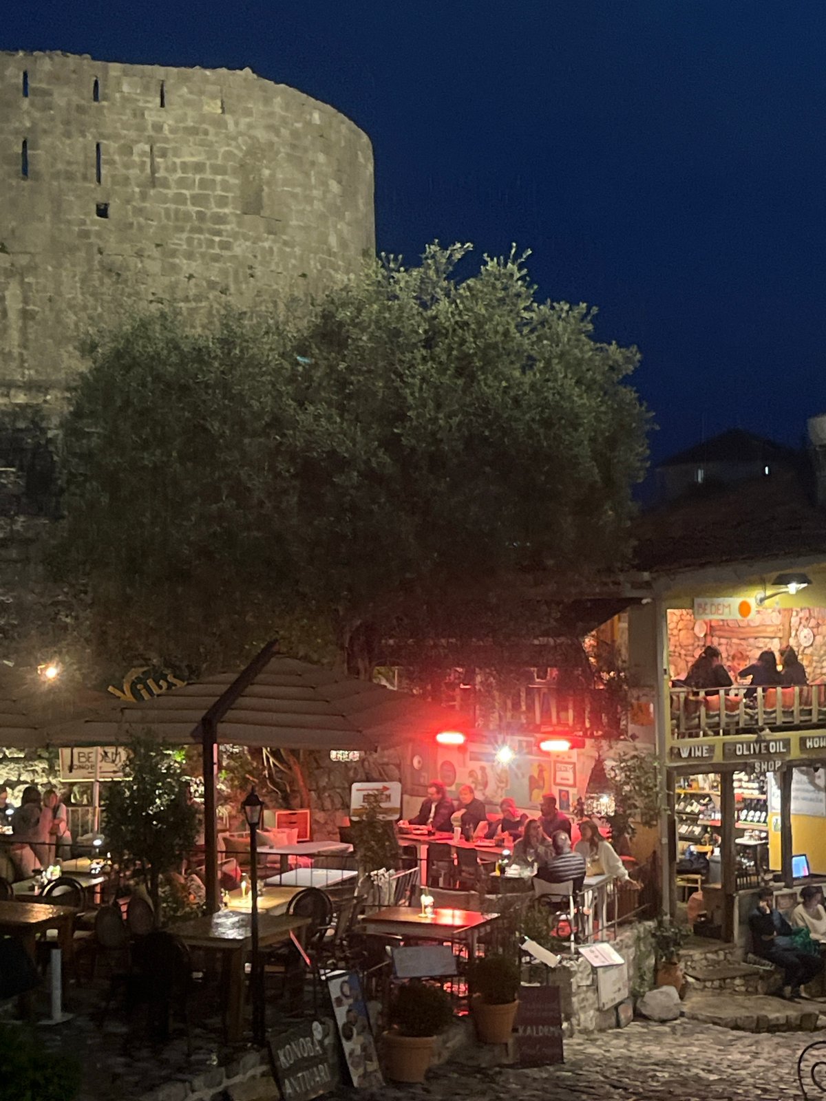 Witness documents historic Stari Bar fortress ruins in Montenegro