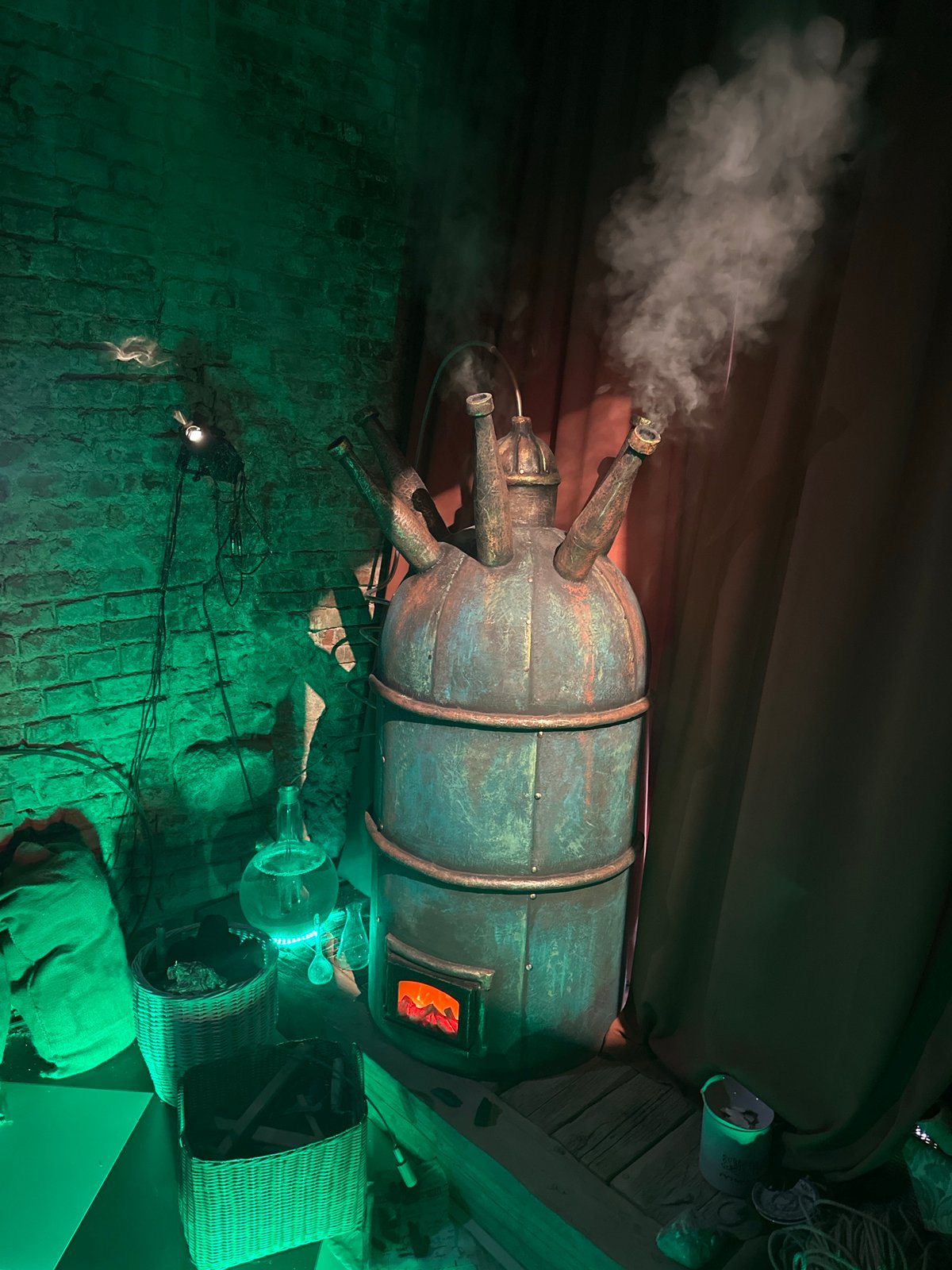 Museum visit documented at historic Guryevsk fortress complex