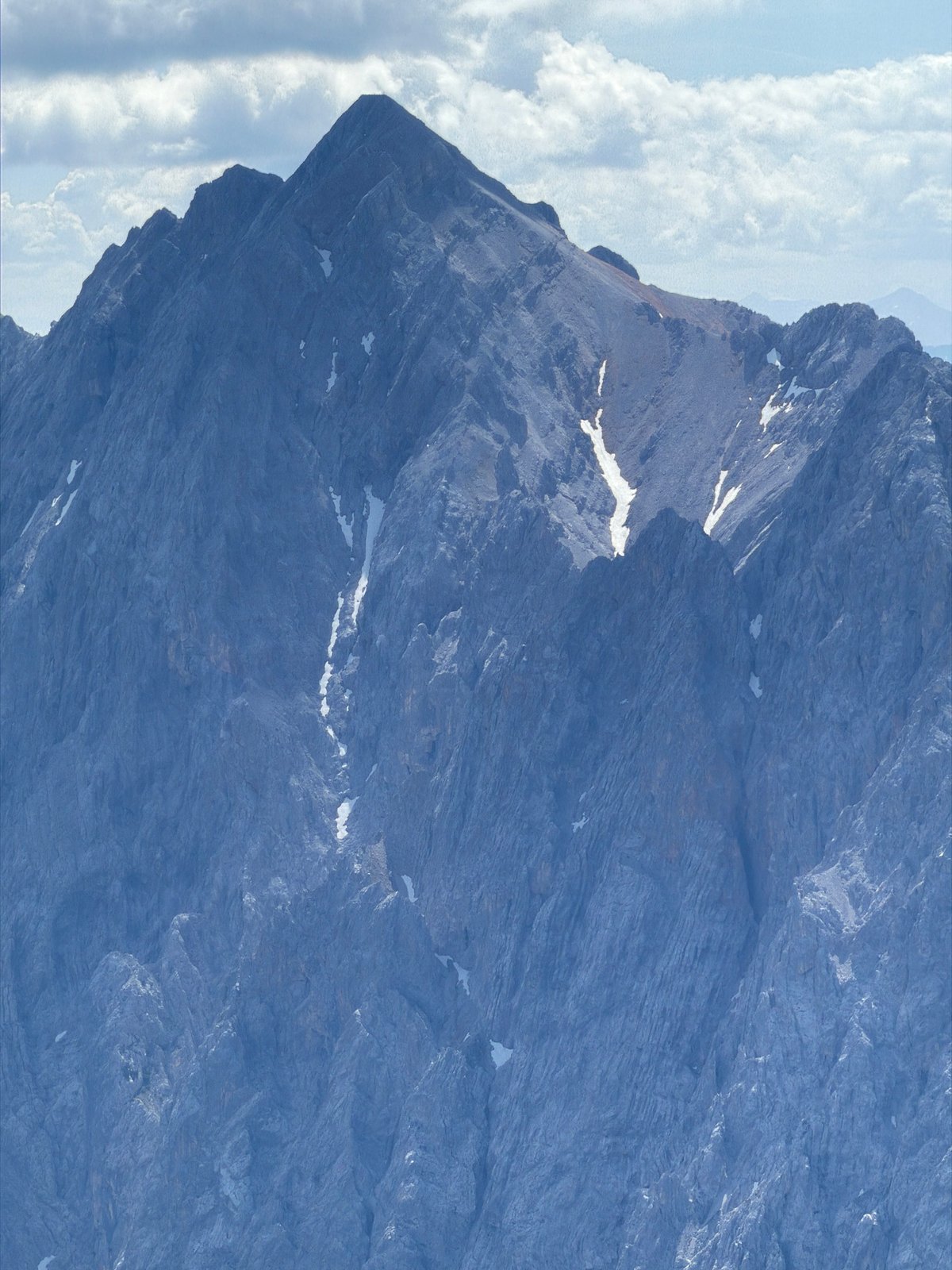 Morning on Germany's highest peak, Zugspitze