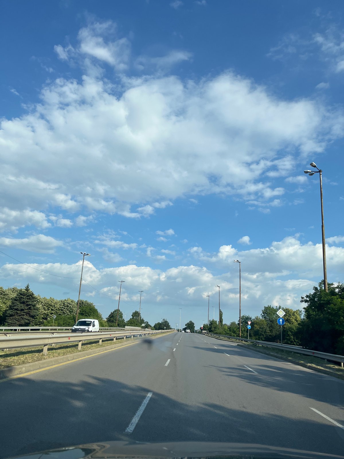 Morning drive through central Sofia, passing key landmarks
