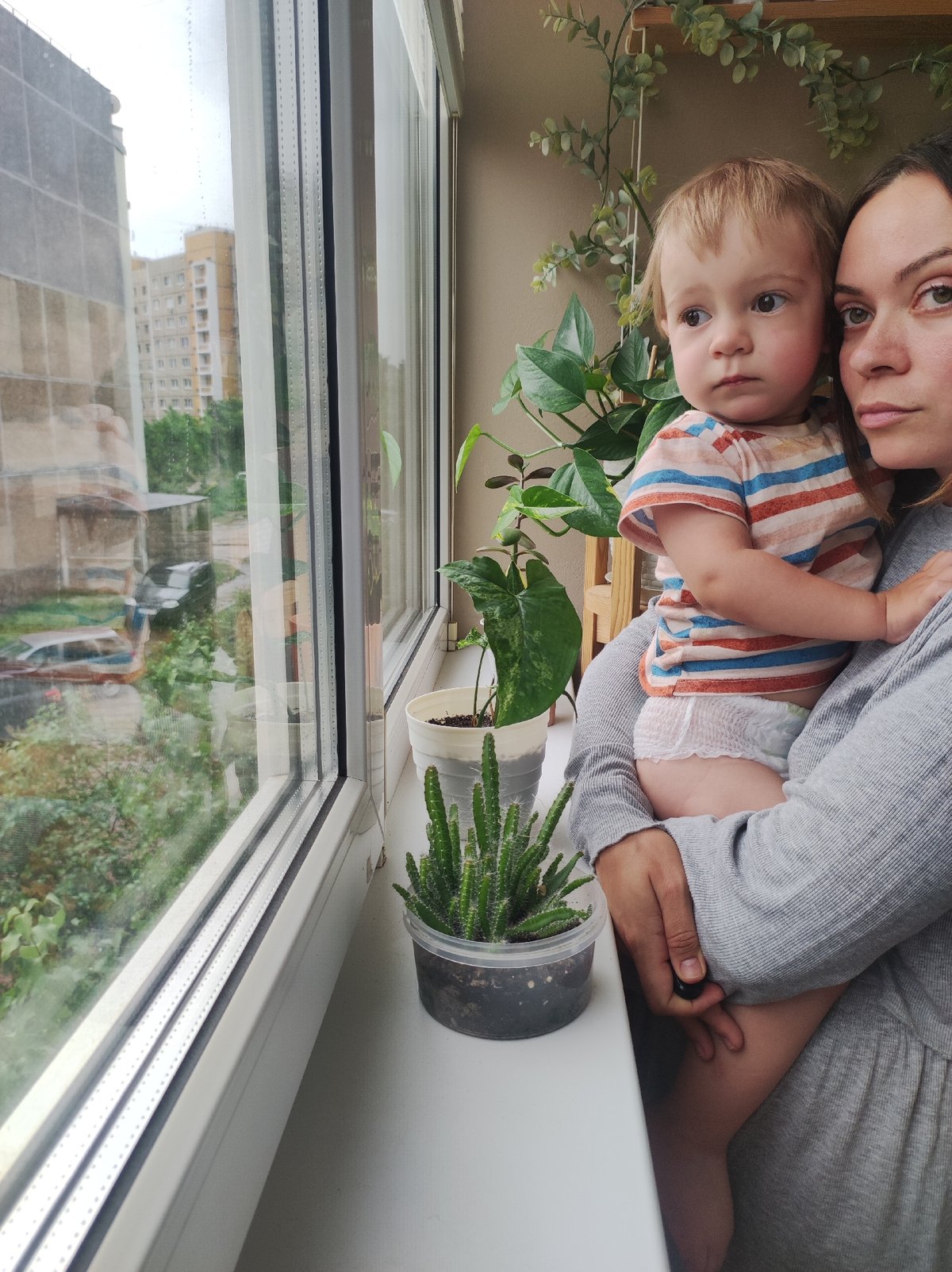 Rainy morning moments captured in Chaikovsky, Russia
