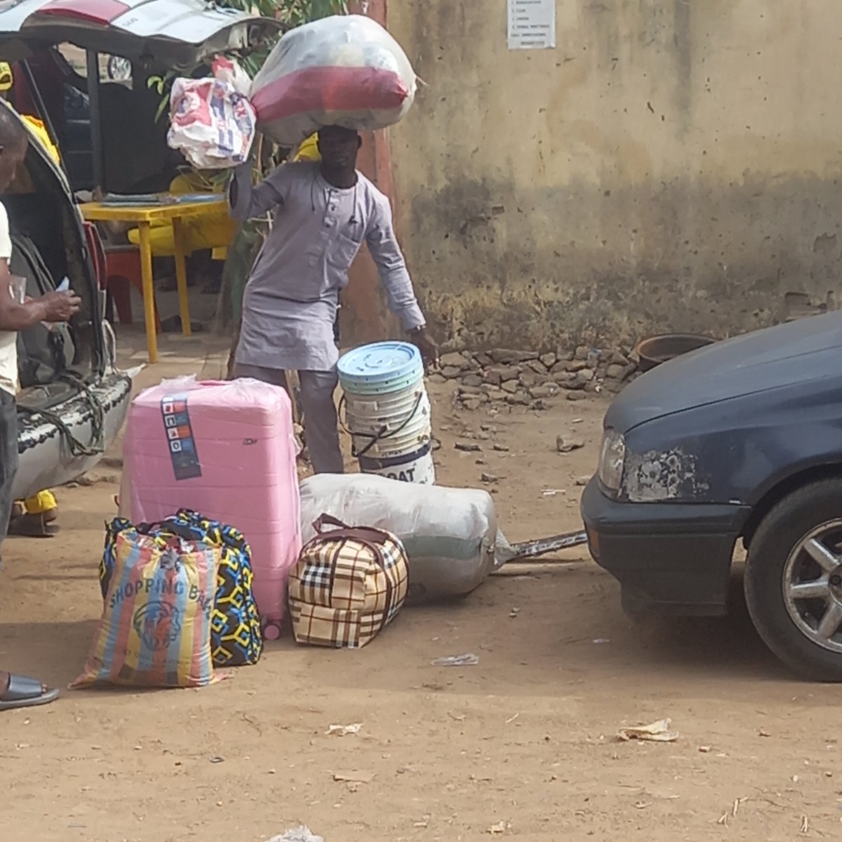 Morning street life documented in northern Nigerian communities