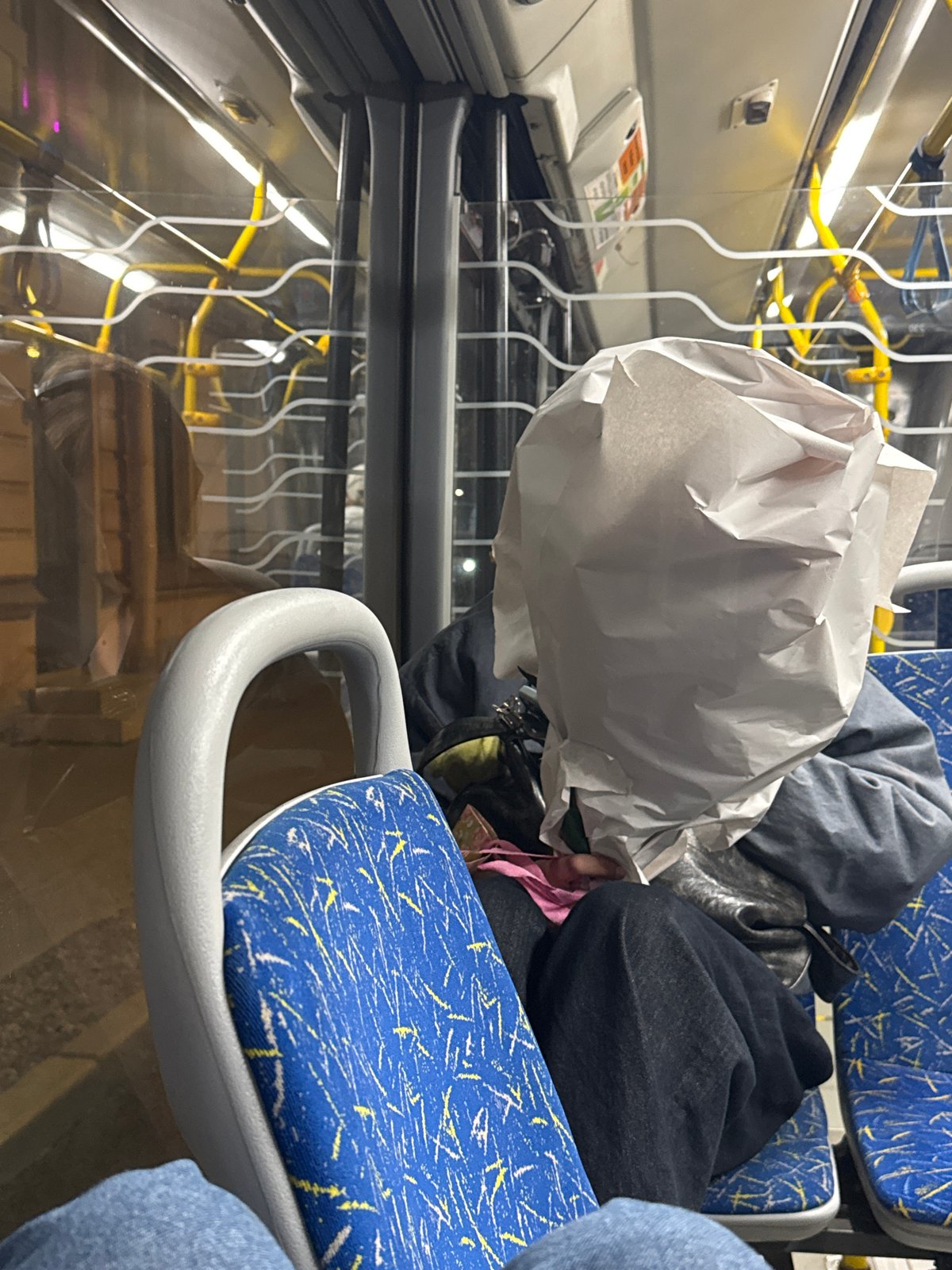 Transit interior documented in Saint Petersburg