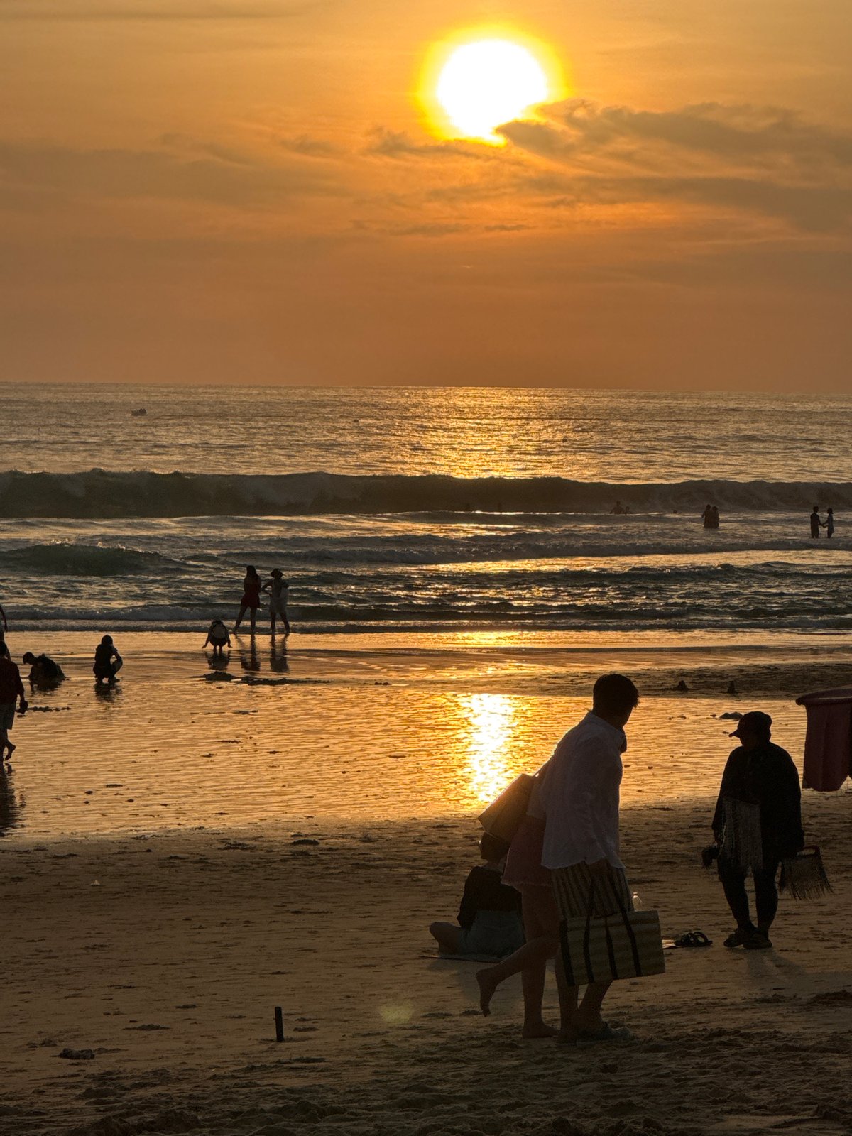 Golden hour on Karon Beach, Phuket