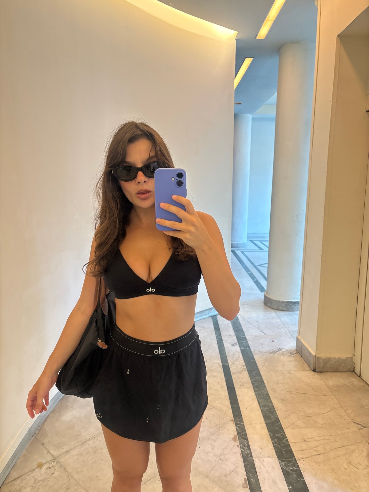 Scattered Tel Aviv moments: selfie, airport navigation, and a graphic