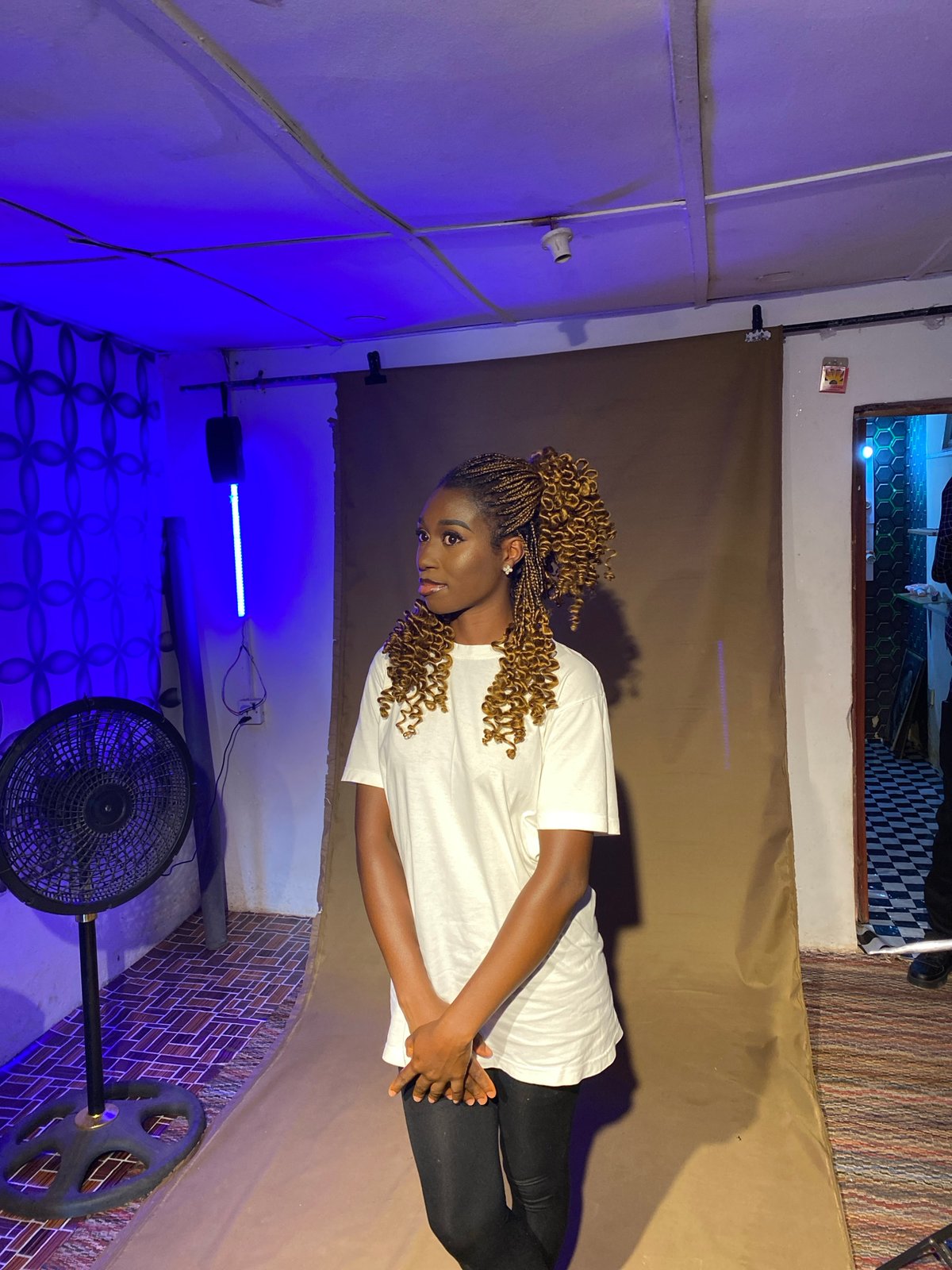 Photo studio session captures multiple subjects in Vom Nigeria