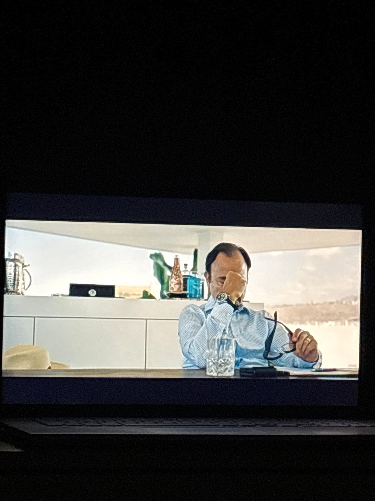 Evening movie watching session captured in Budva Montenegro