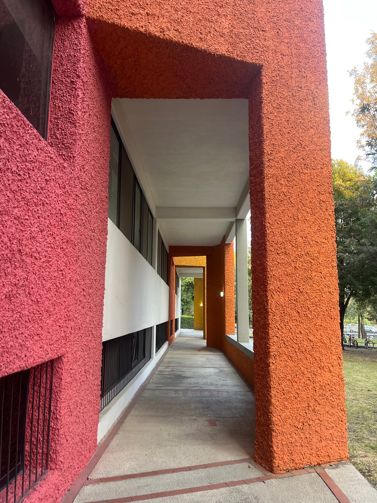 Evening documentation of parks and architecture in San Andrés Cholula