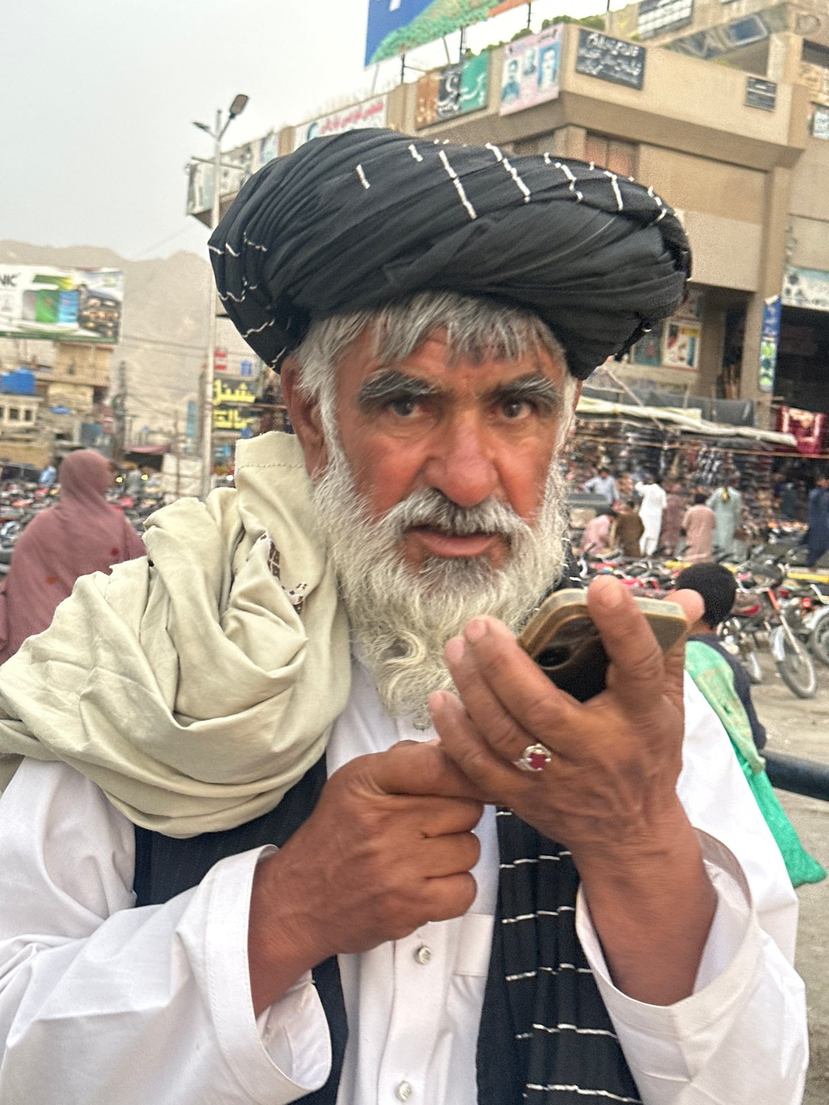 Daily life and commerce in Quetta City streets