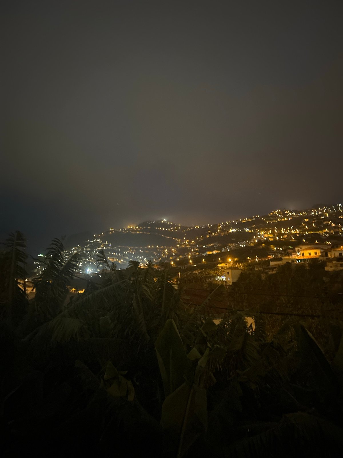 Night scenes captured in Câmara de Lobos, Portugal