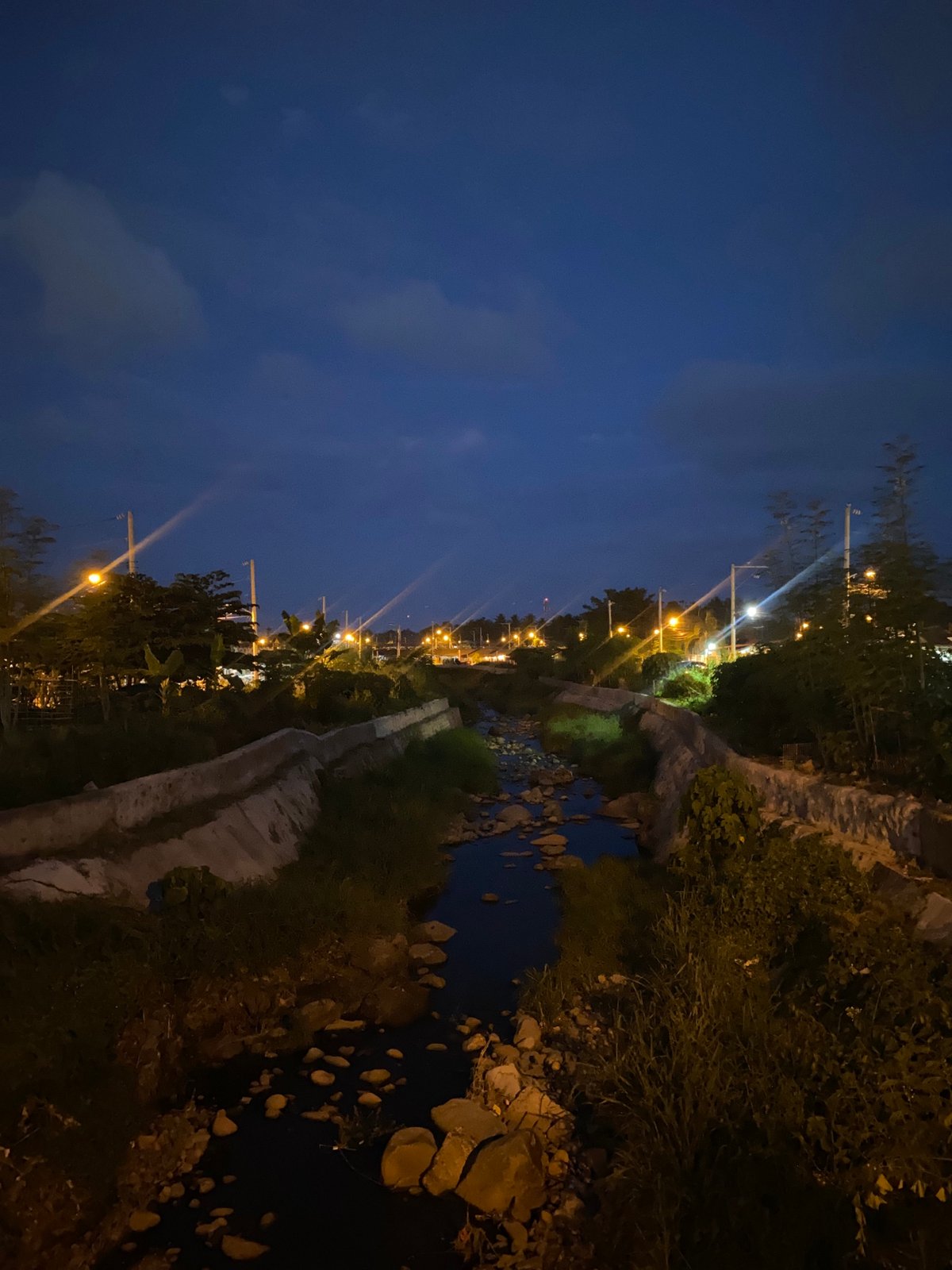 Evening urban scenes documented across Davao City
