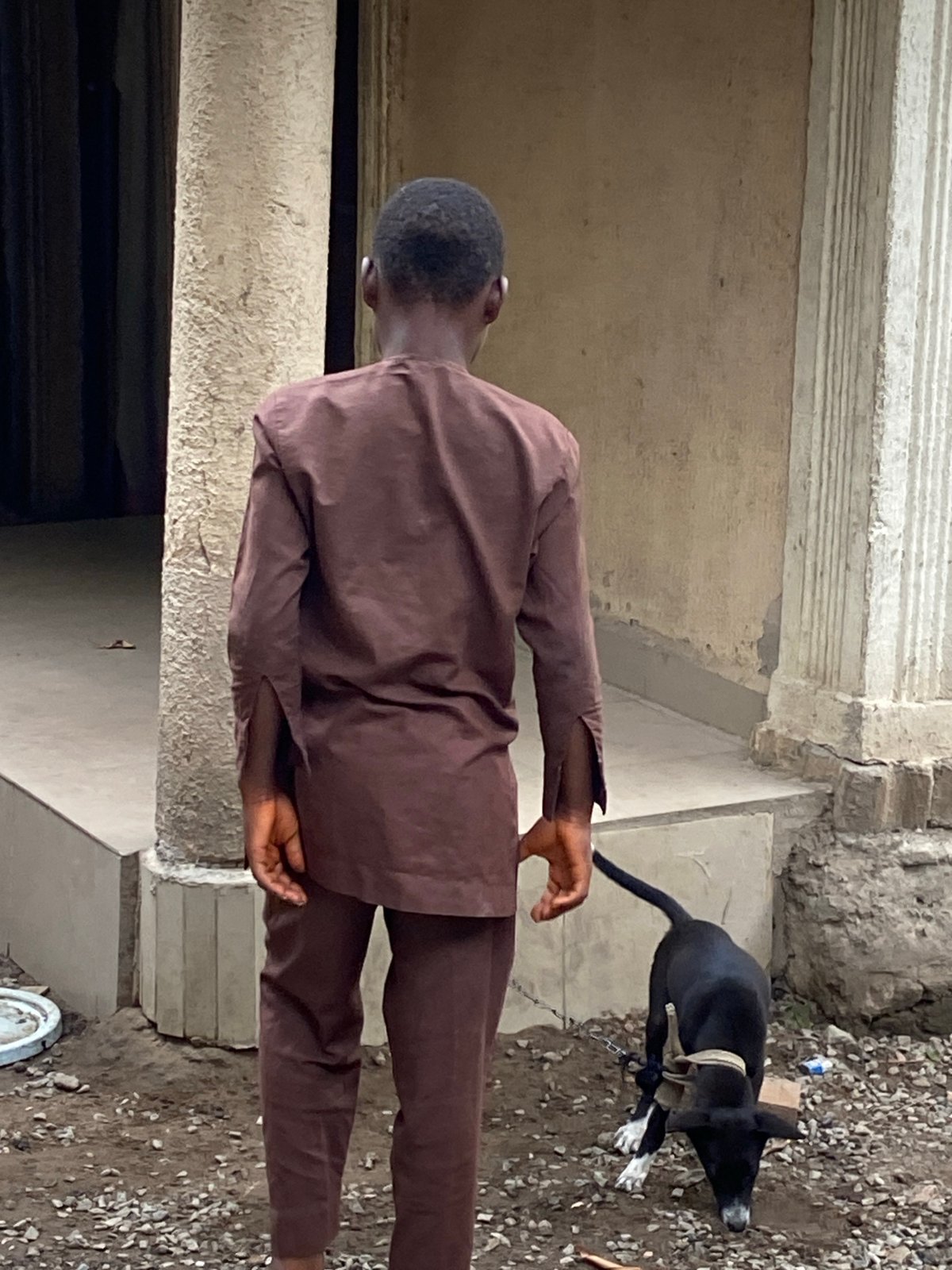 Morning neighborhood life documented in Mararaba, Nigeria
