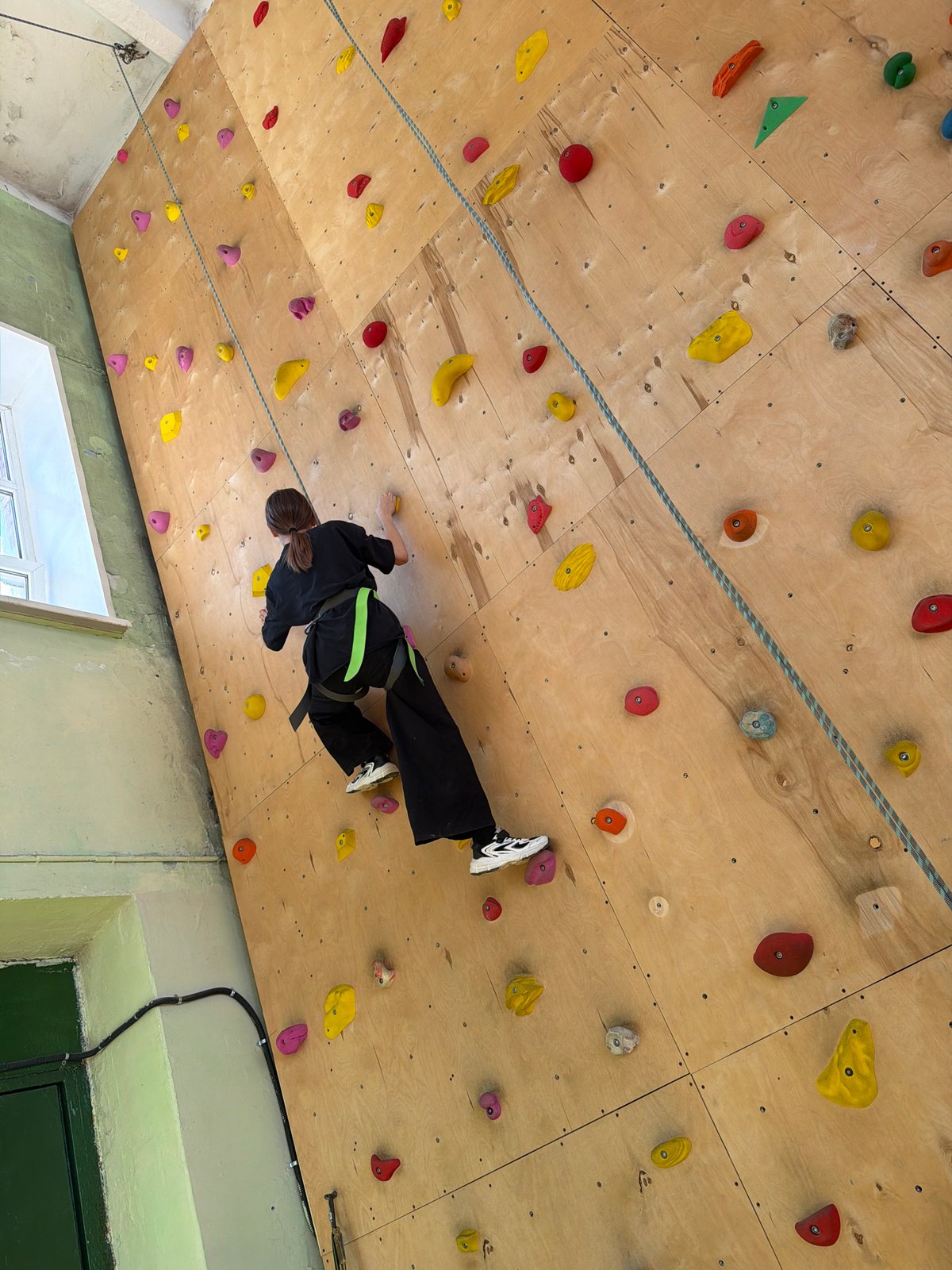 Indoor climbing and rope training activities in Izhevsk