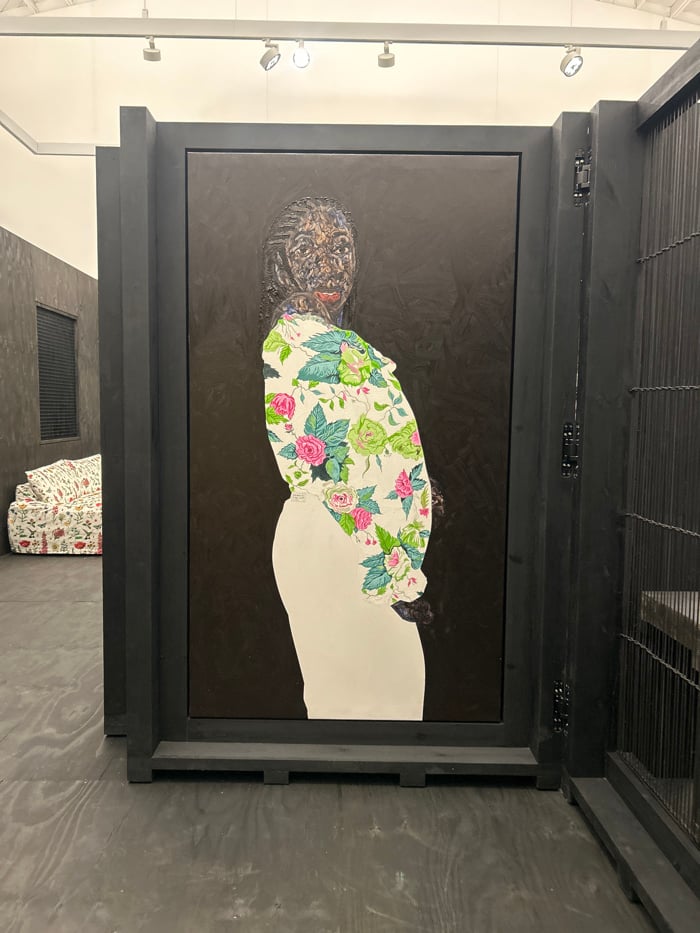 Late-night art exhibition showcases portraits in Los Angeles gallery