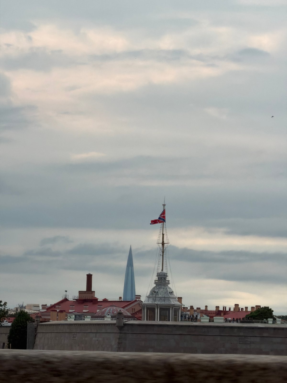 Saint Petersburg sightseeing with fortress views and ice cream