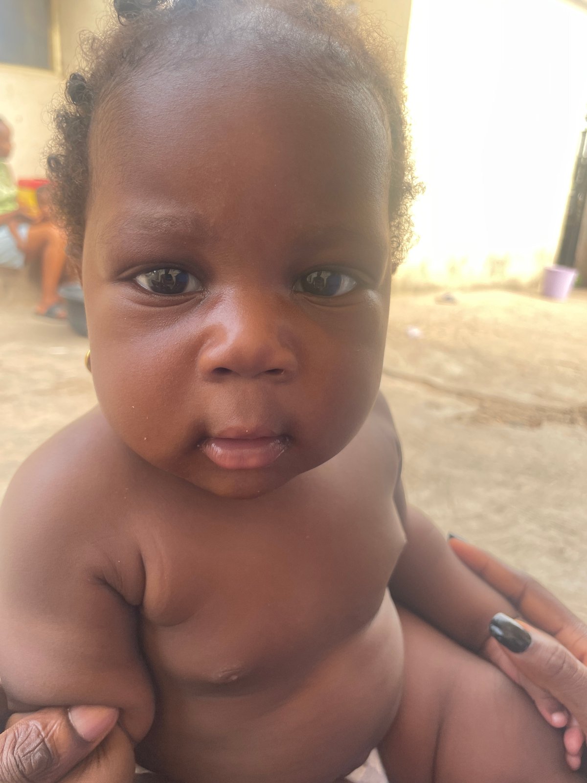 Children spotted in everyday moments in Lokoja, Nigeria