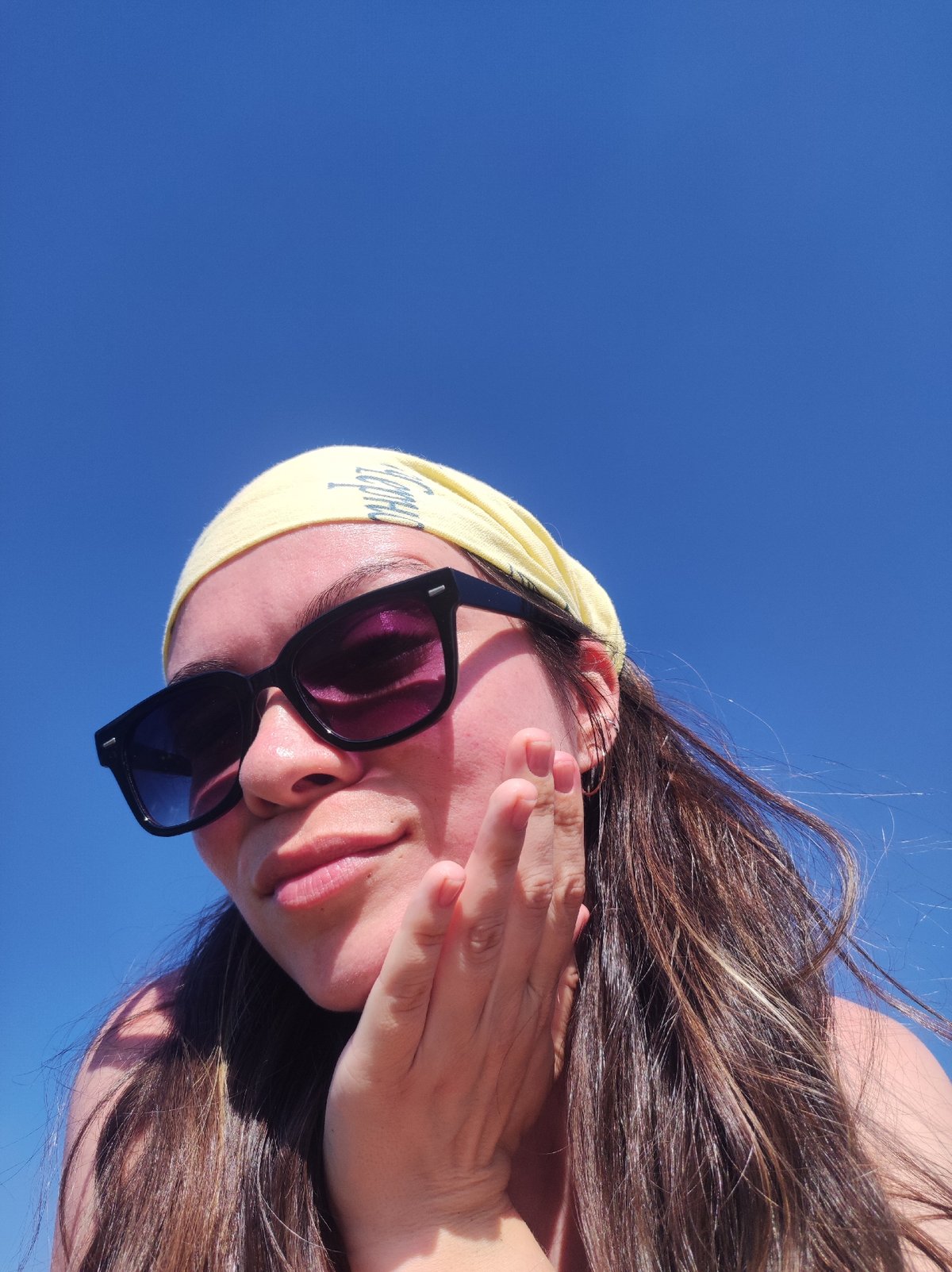 Person documents sunny afternoon moments in Foki, Russia
