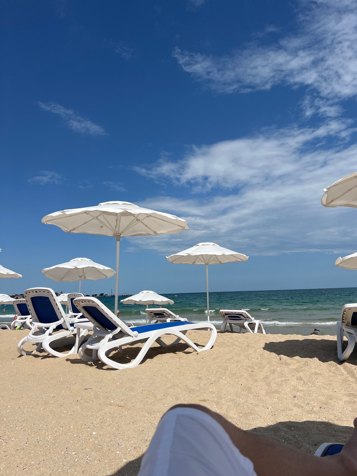 Beach, jet ski, and paddleboard action off Nesebar's coast