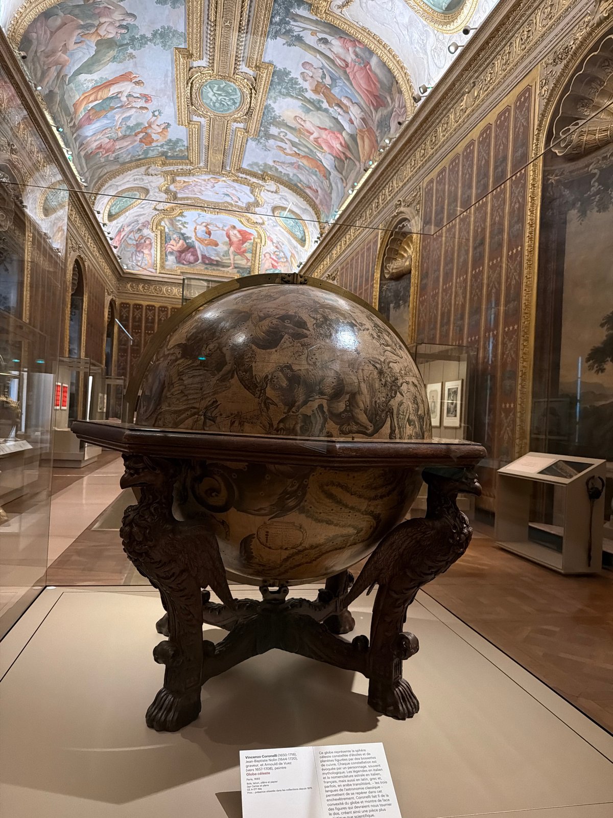 Paris museum interiors: art, archives, and ornate ceilings
