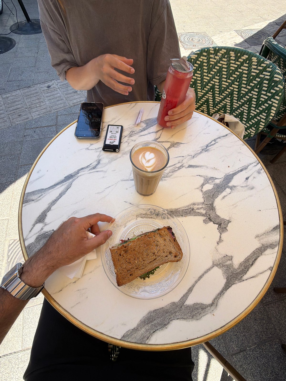 Midday scenes from Tel Aviv streets and public spaces