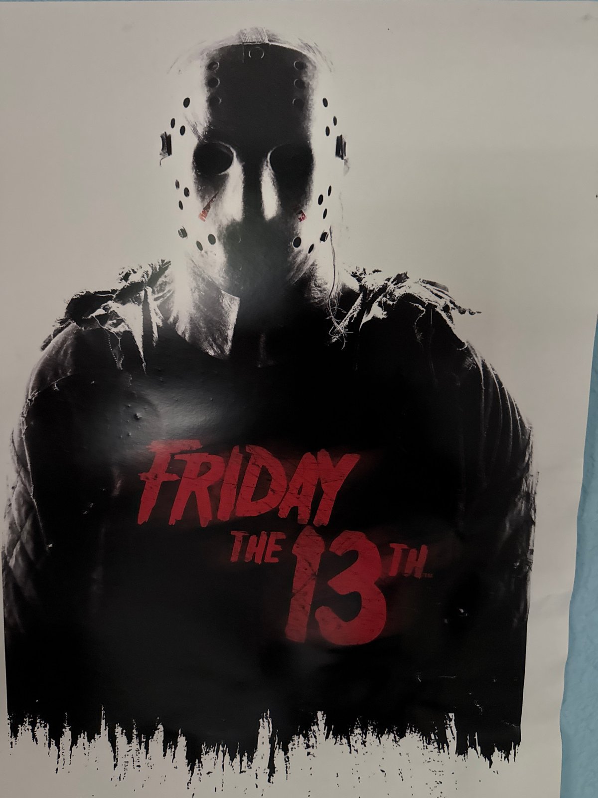 Friday the 13th horror movie poster spotted in Petrich