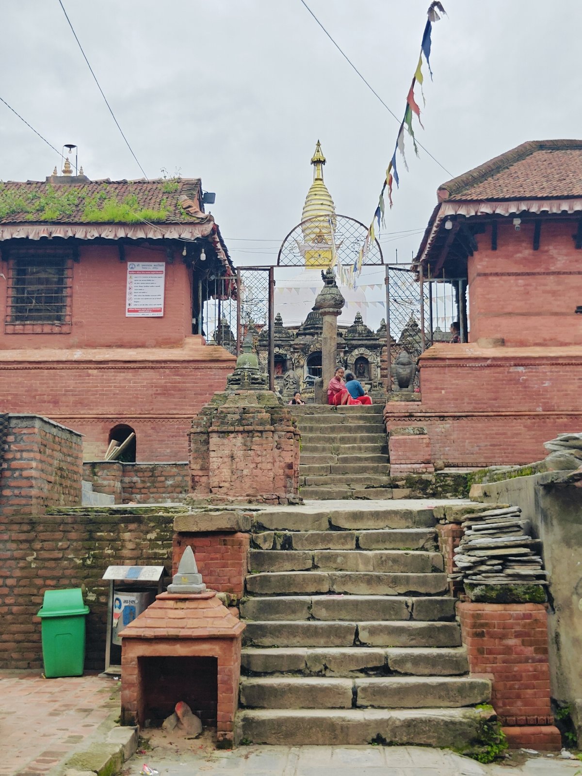 Kirtipur's ancient Buddhist temples and stupas up close