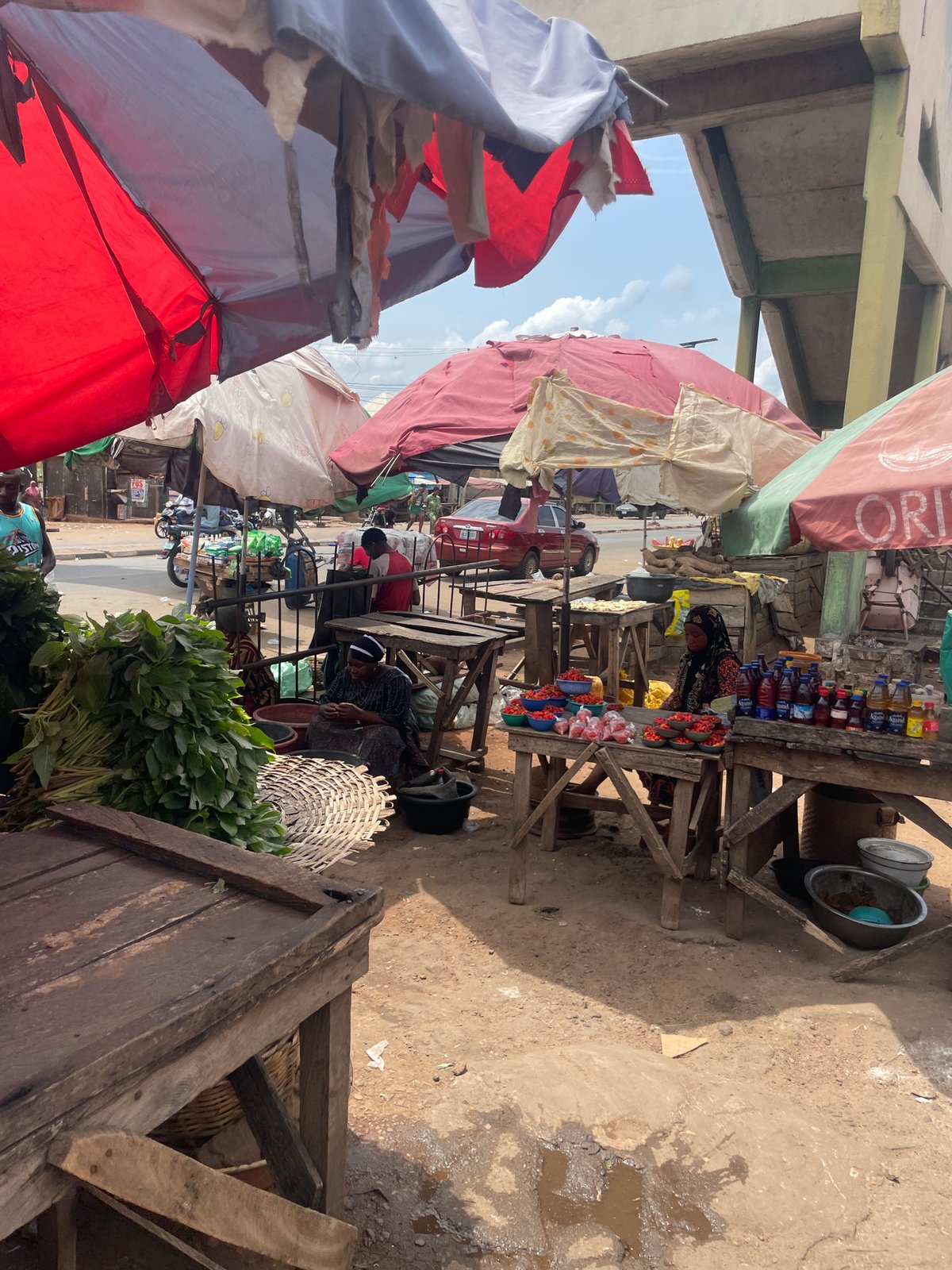 Regular market day documented in Lokoja, Nigeria