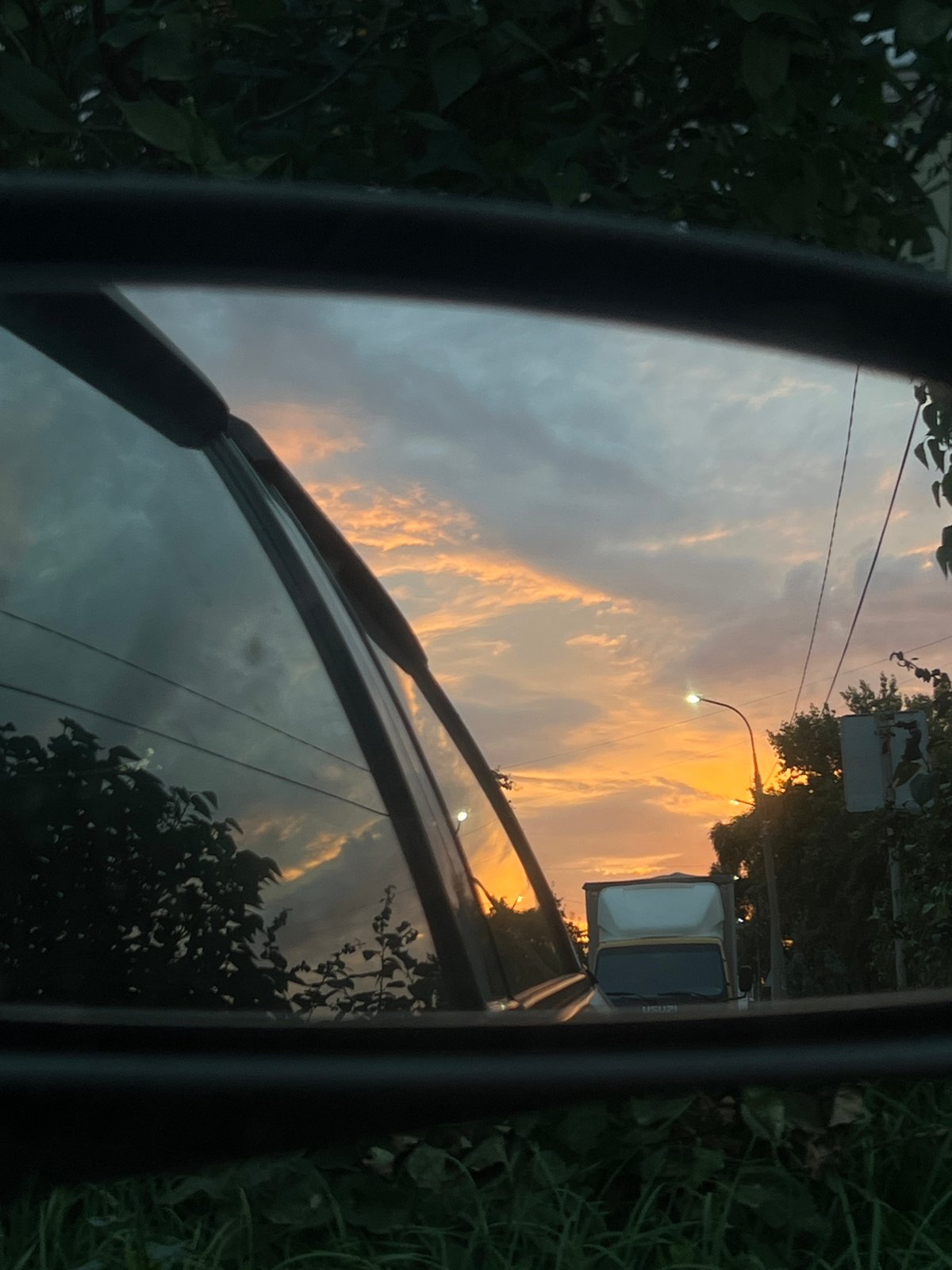 Sunset over Chaikovsky, Russia, from every angle