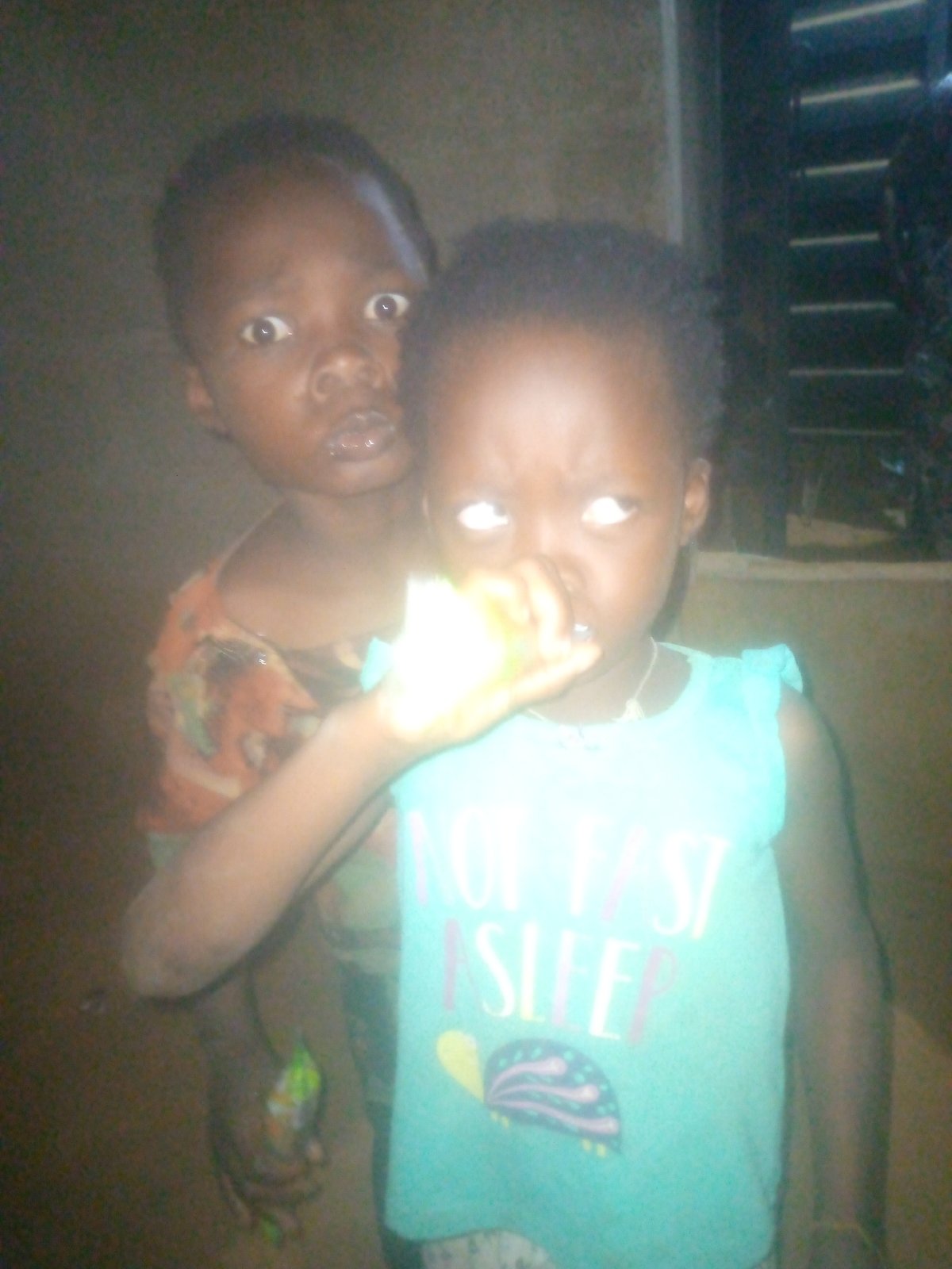 Daily life moments: children play, eat, help with chores