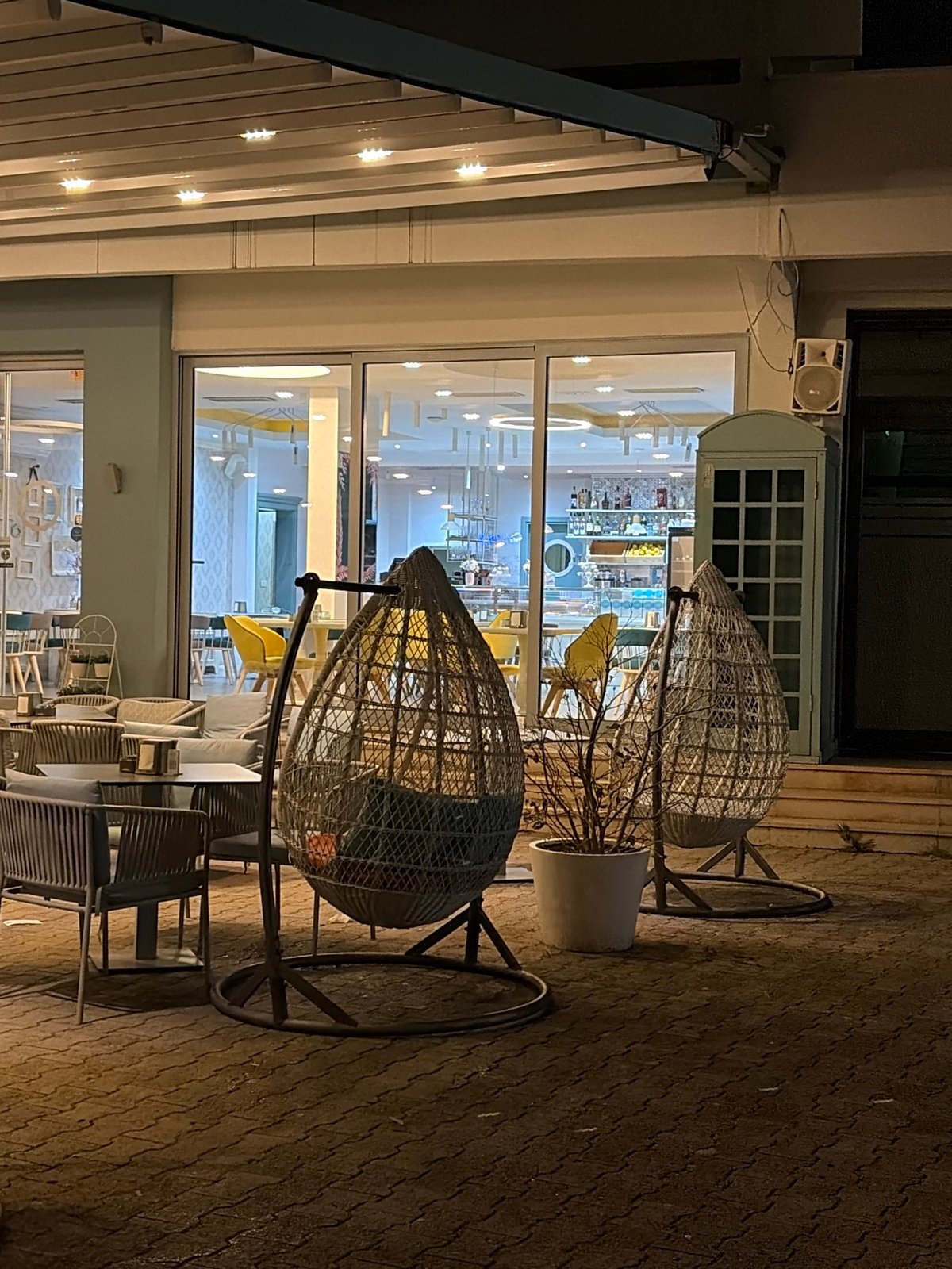 Evening scenes documented across Bar, Montenegro waterfront district
