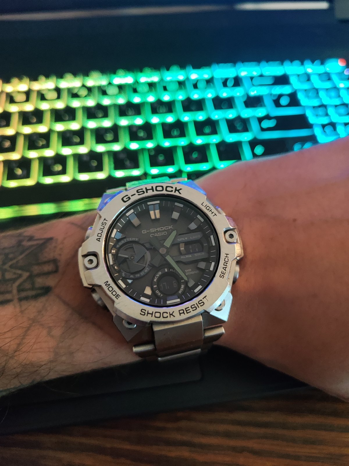 G-Shock wrist check in Schwerin