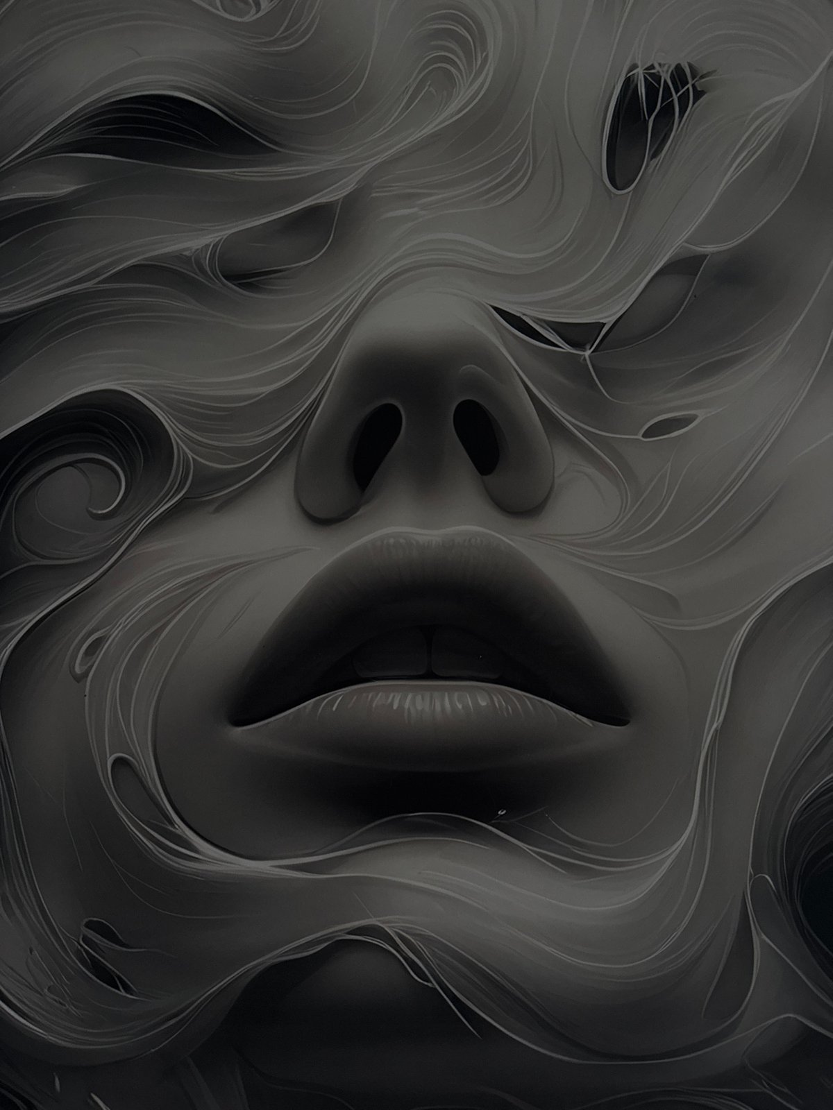 Dark digital portraiture and quiet domestic scenes from Bat Yam