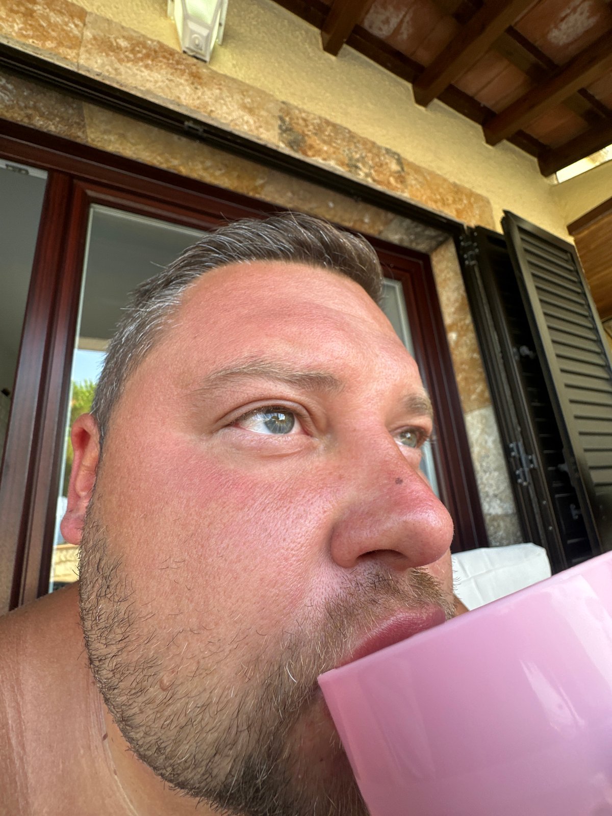 Morning coffee moment tagged #GuiltyPleasures in Sant Feliu de Guíxols