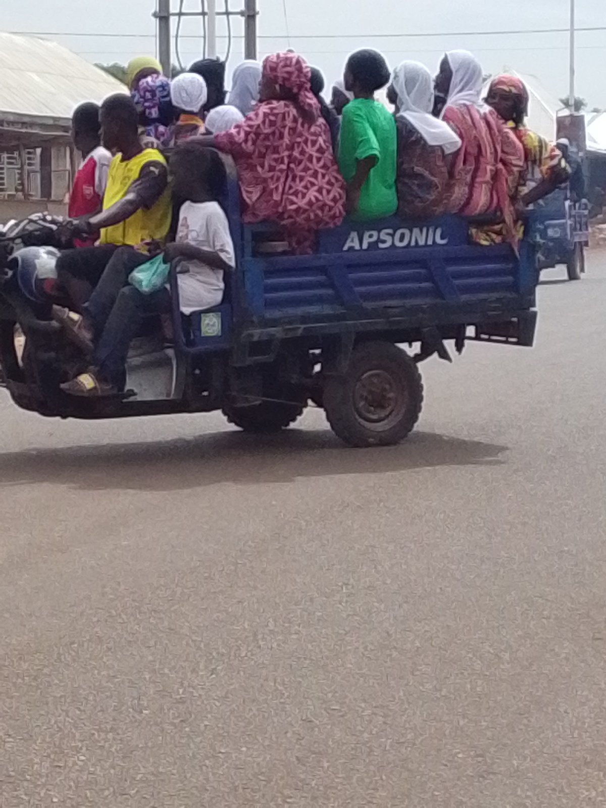 Morning street life documented in Tamale, Ghana
